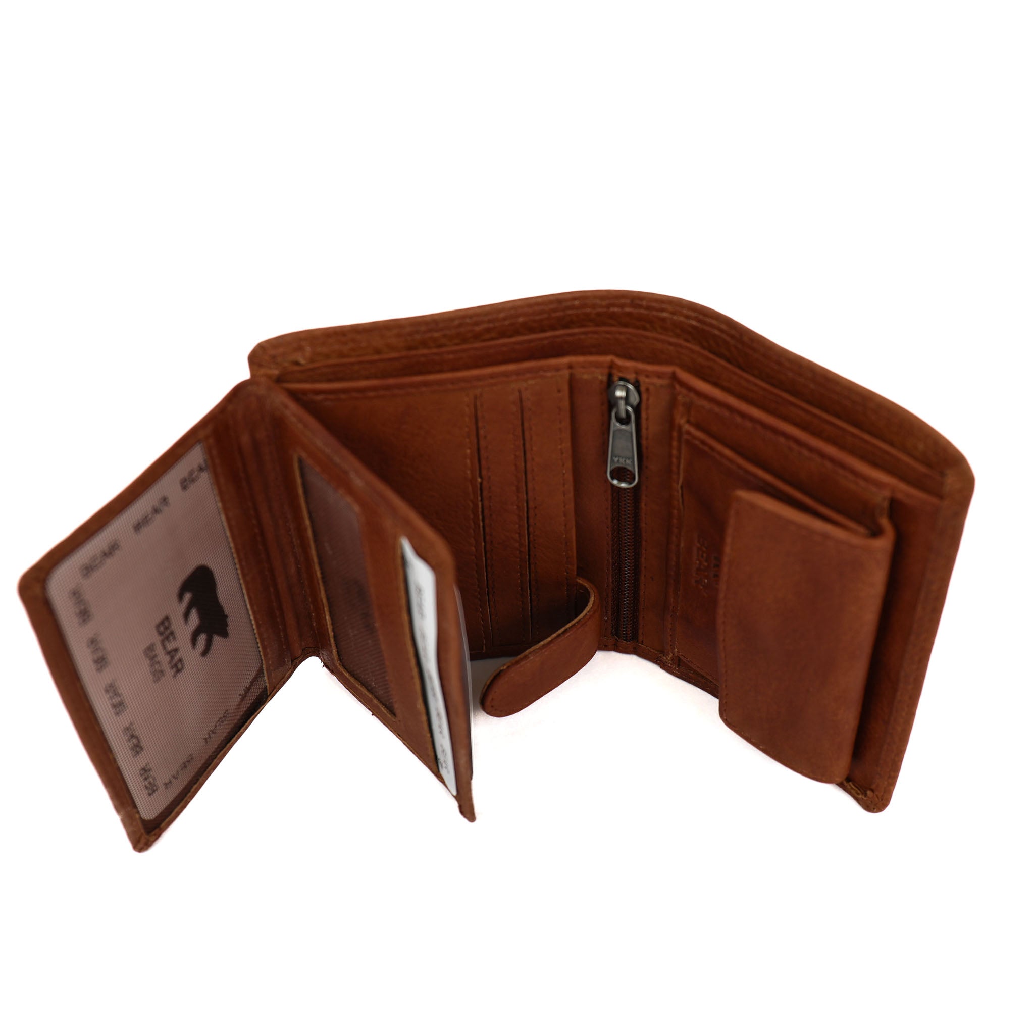 Hohe Billfold 'Nolan' Cognac