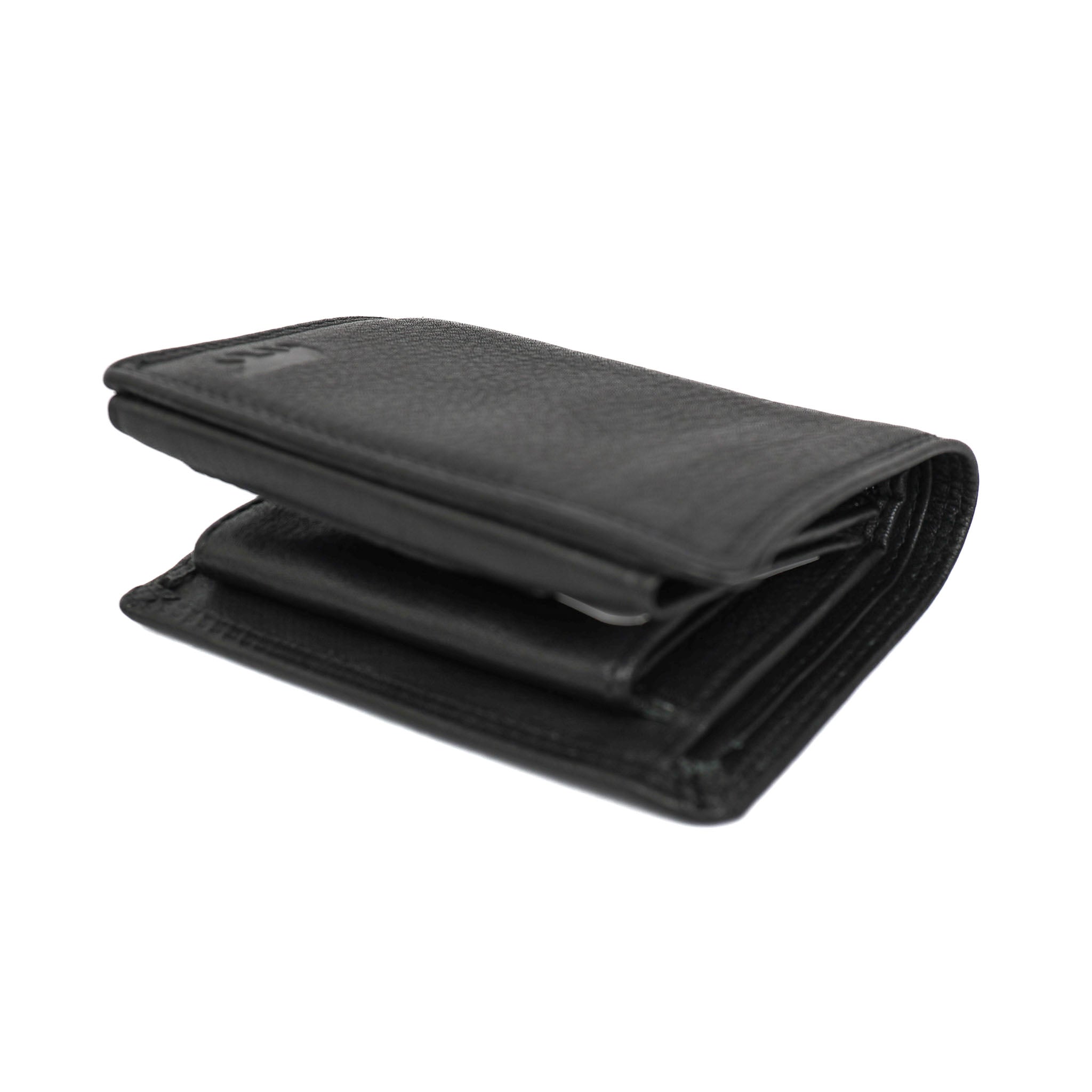 Hohe Billfold 'Nolan' Schwarz