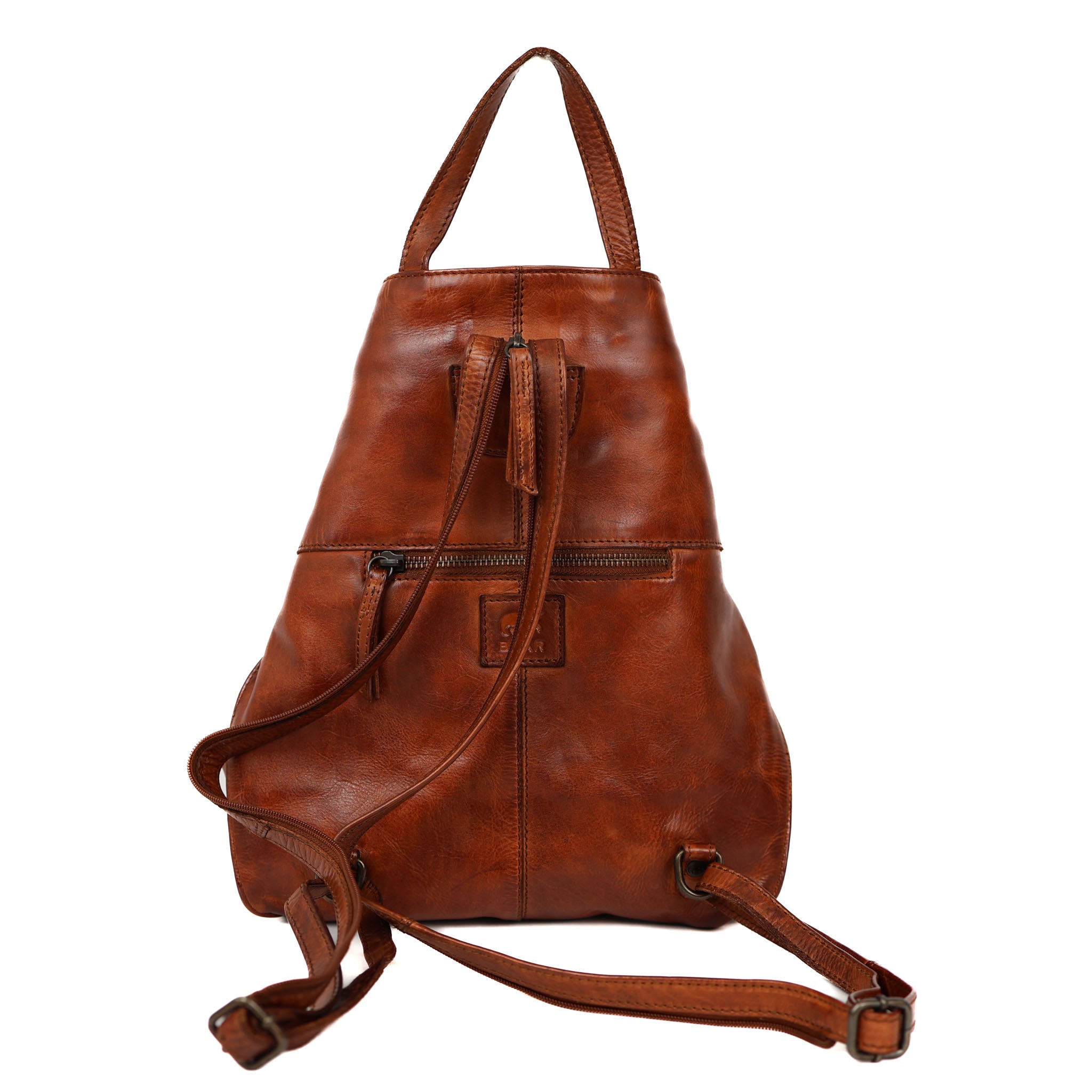 Rucksack 'Lisa' Cognac
