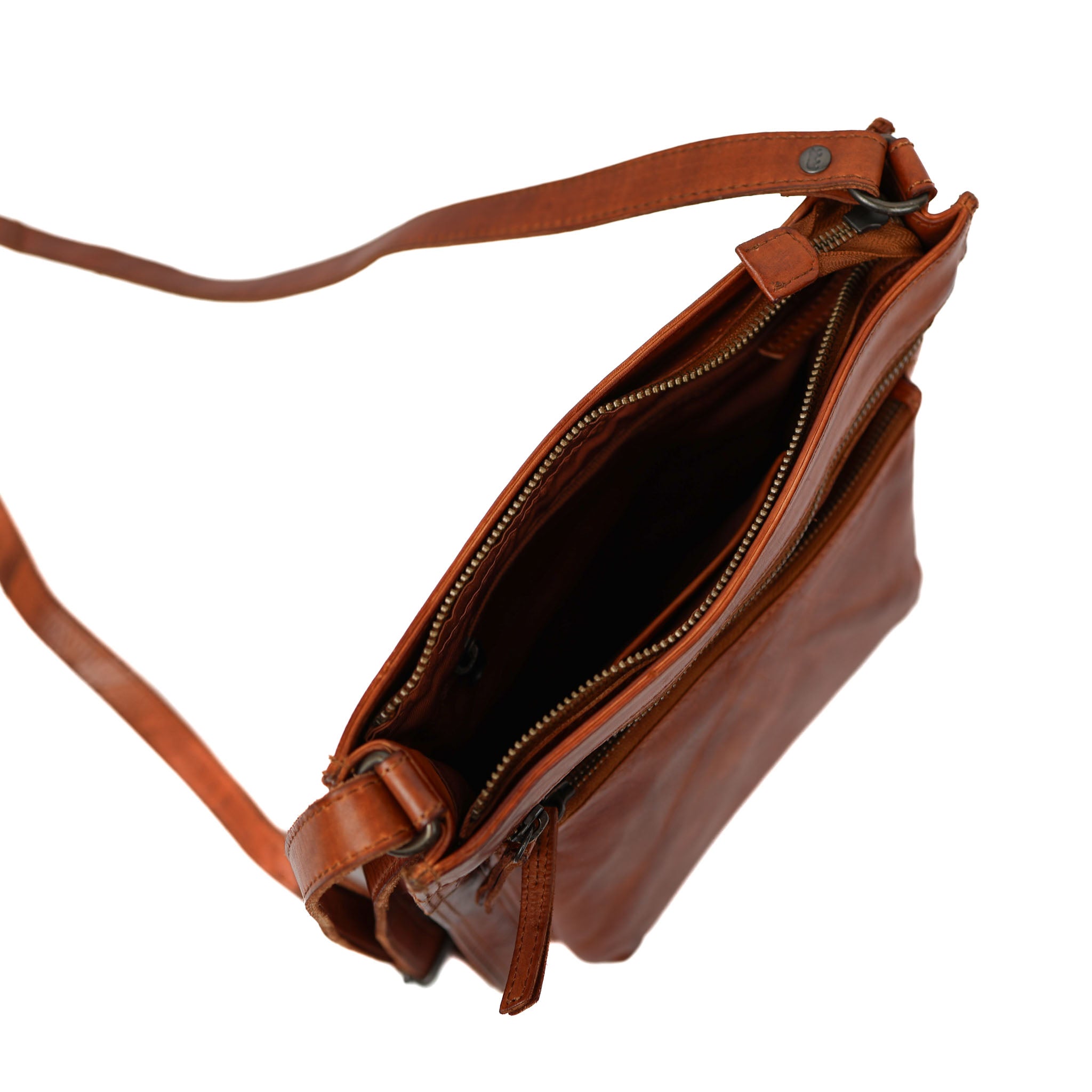 Umhängetasche 'Marisa' Cognac