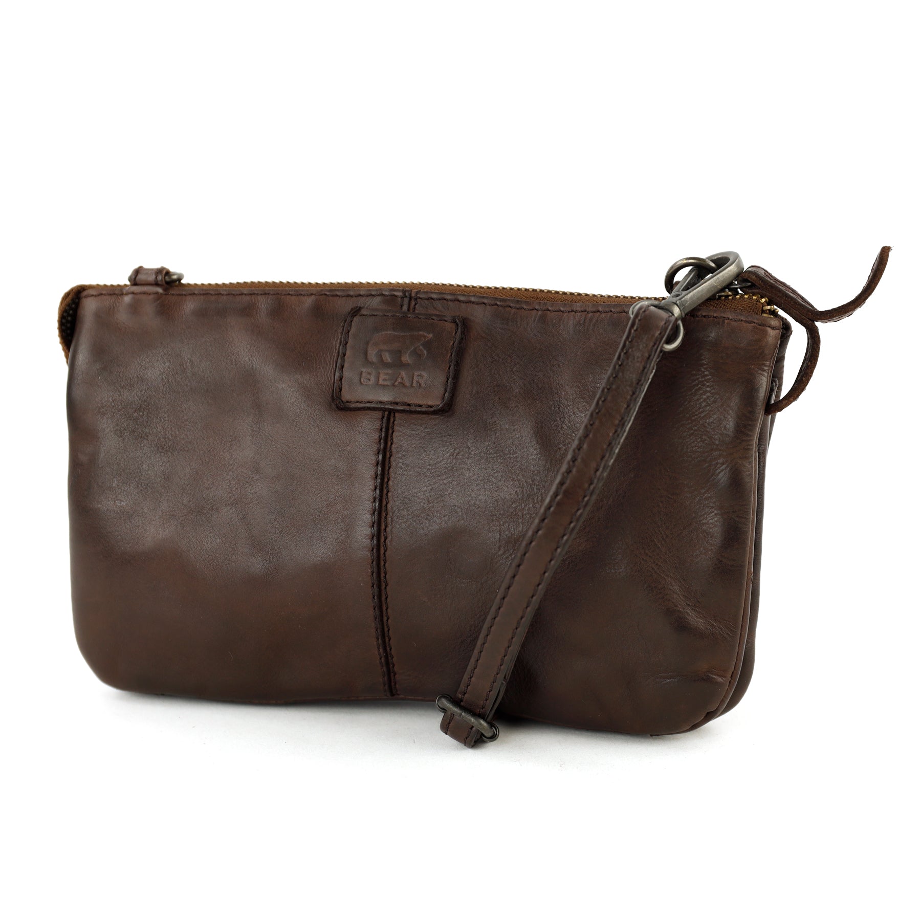Portemonnaie Tasche 'Uma' Dunkelbraun