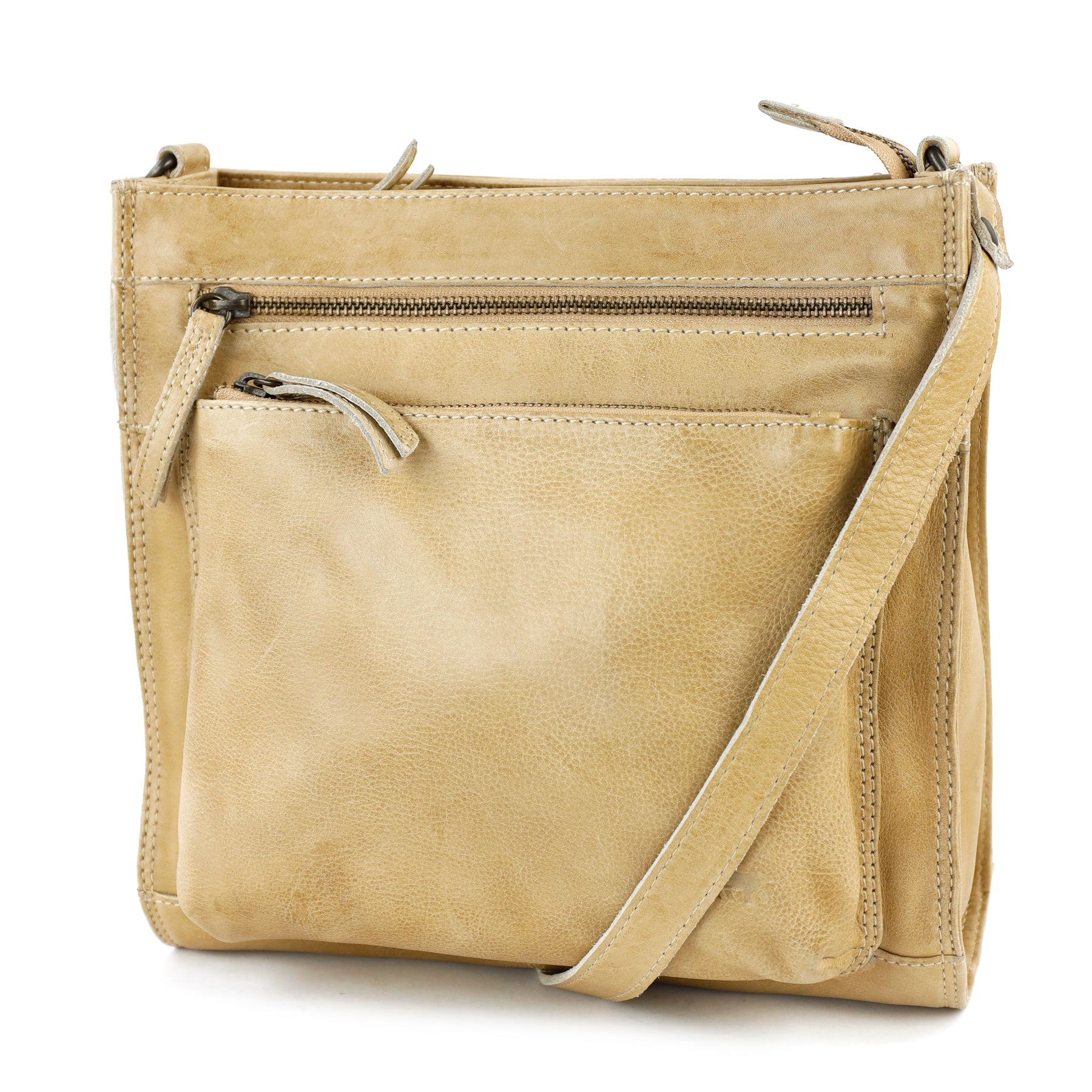 Geräumige Umhängetasche 'Marisa' Beige