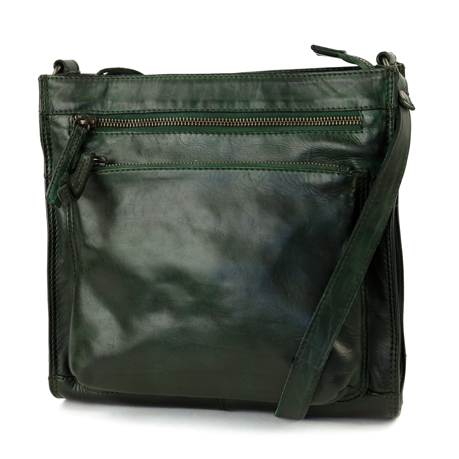 Geräumige Umhängetasche 'Marisa' Grün