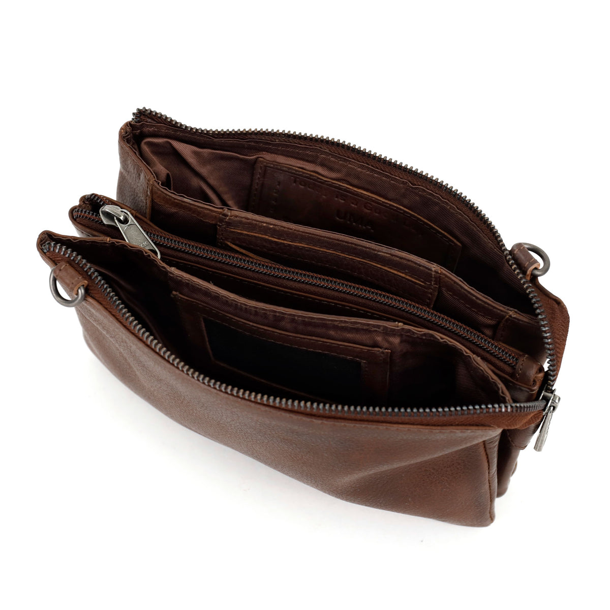 Portemonnaie Tasche 'Uma' Cognac