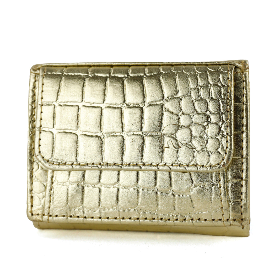 Geldbörse 'Nana' Croco Champagne