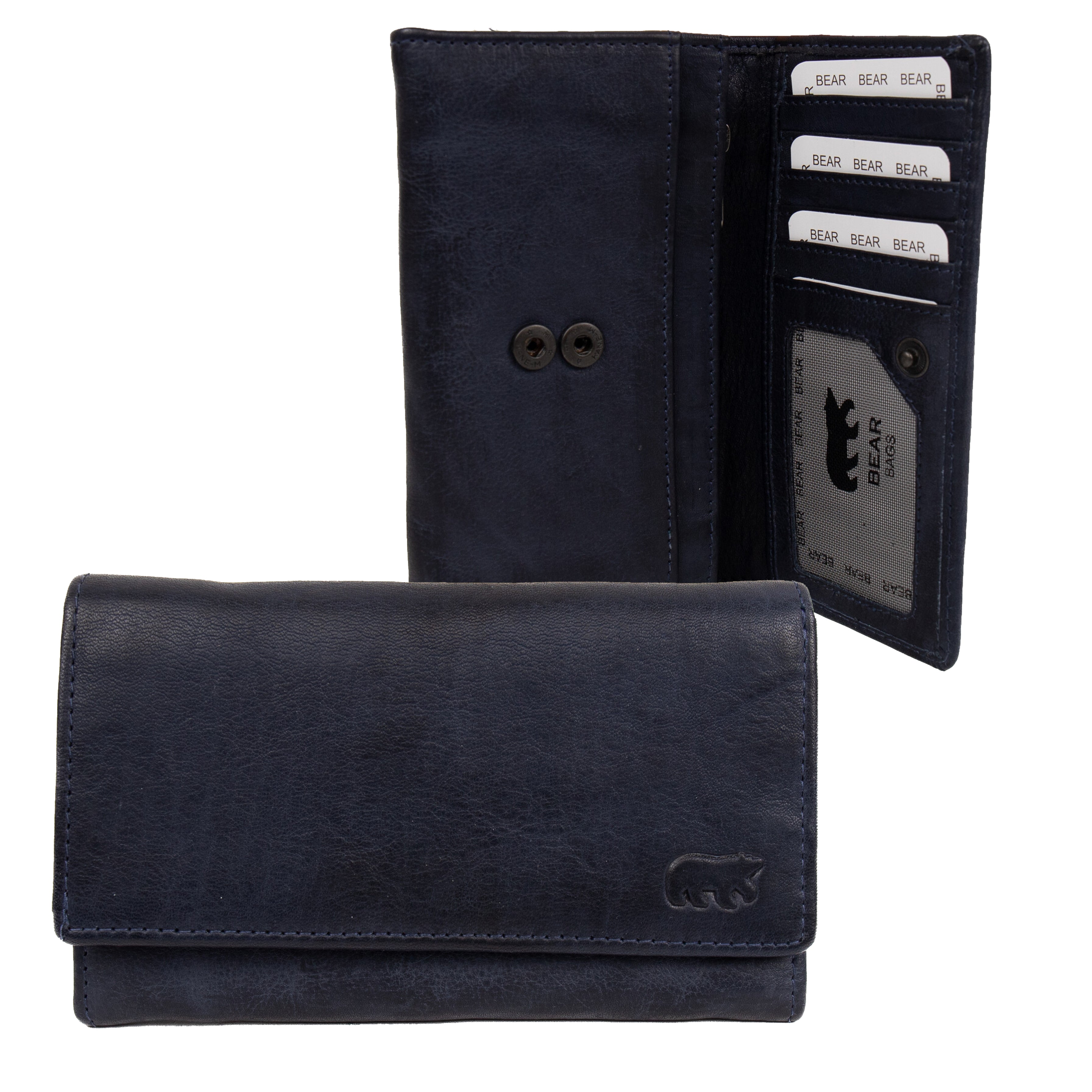 Wickelgeldbörse 'Sweety' XL marineblau - CP 6041