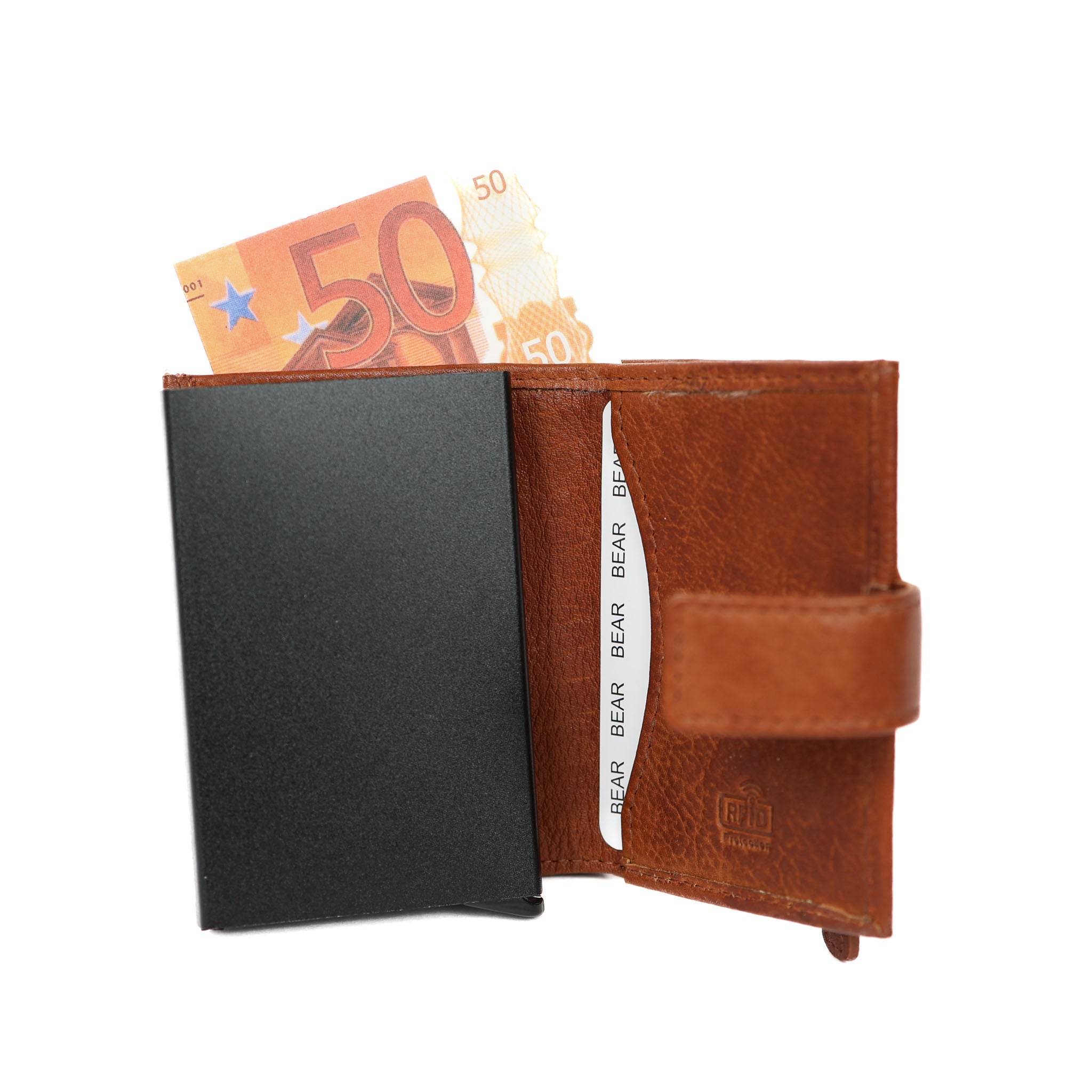 XL Kartenhalter 'Mo' Cognac