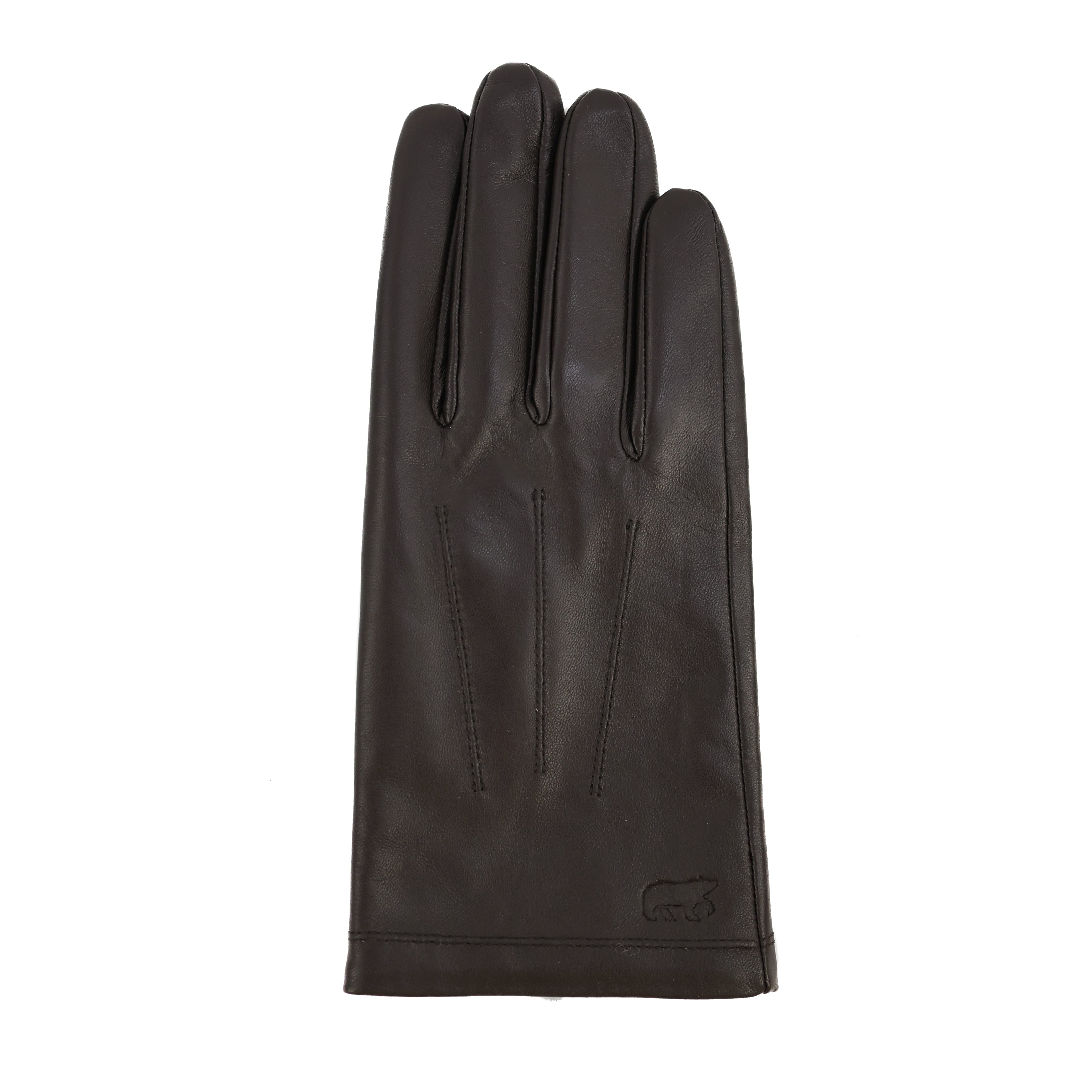 Herren-Lederhandschuhe 'Arthur' Dunkelbraun