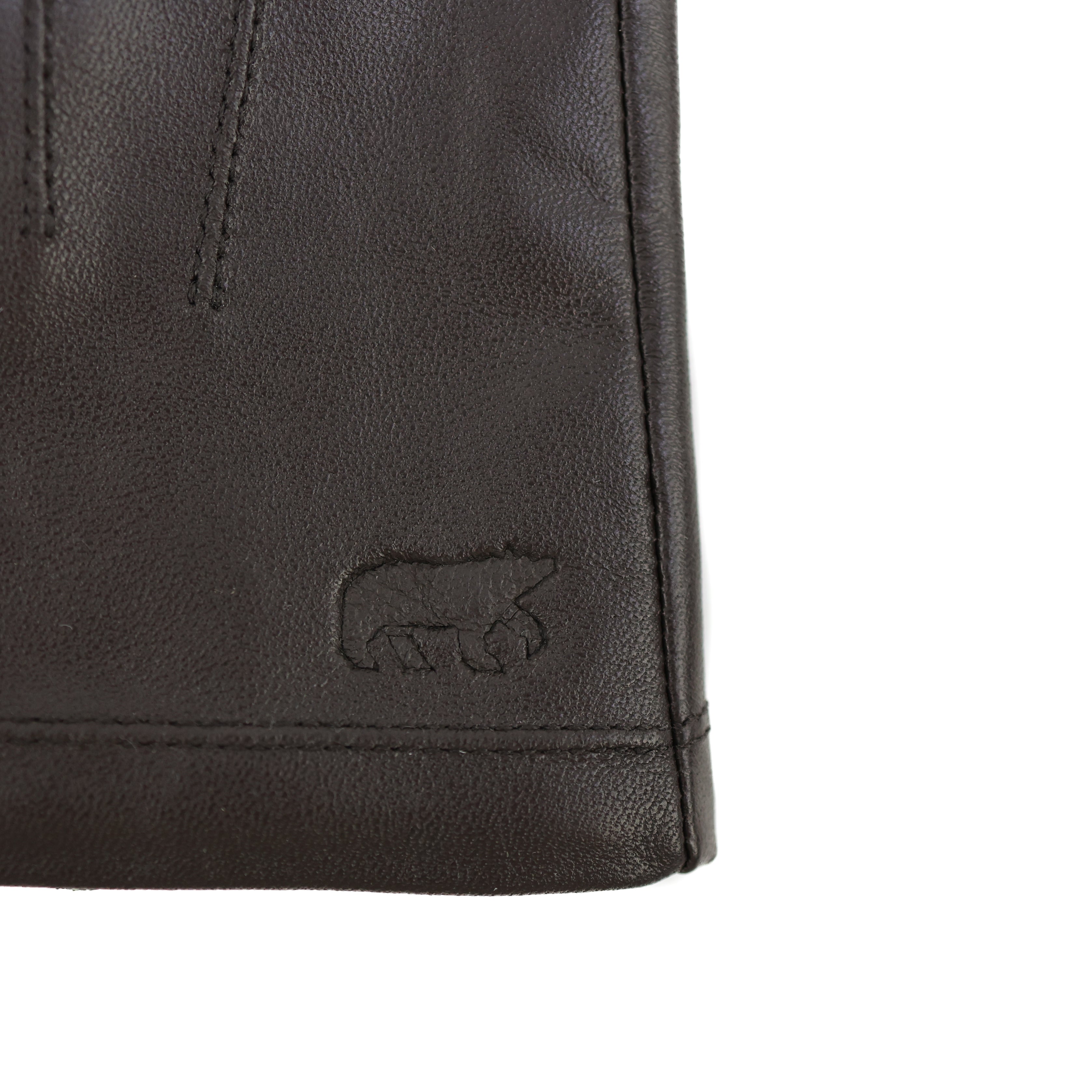 Herren-Lederhandschuhe „Arthur“, dunkelbraun