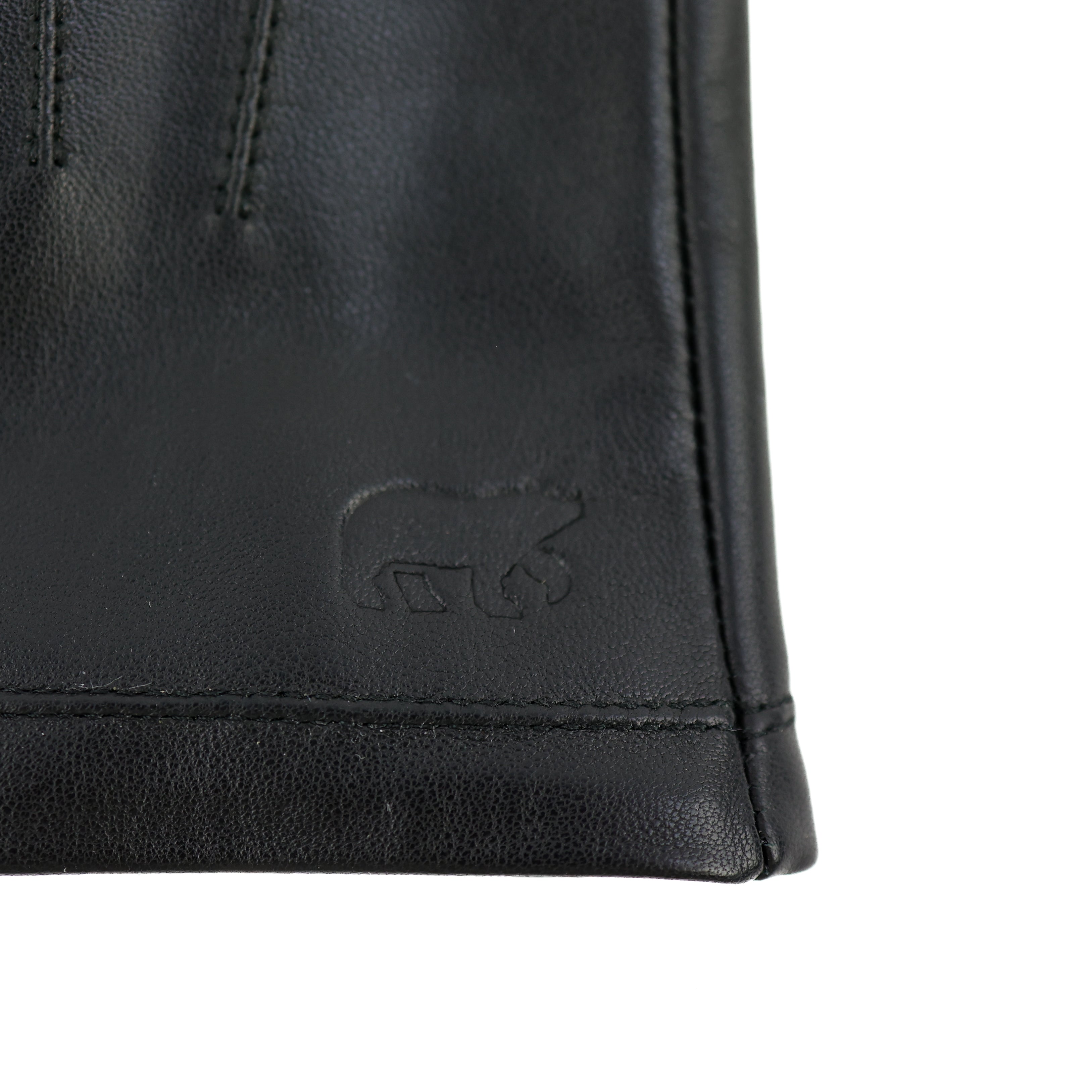 Herren-Lederhandschuhe 'Arthur' Schwarz