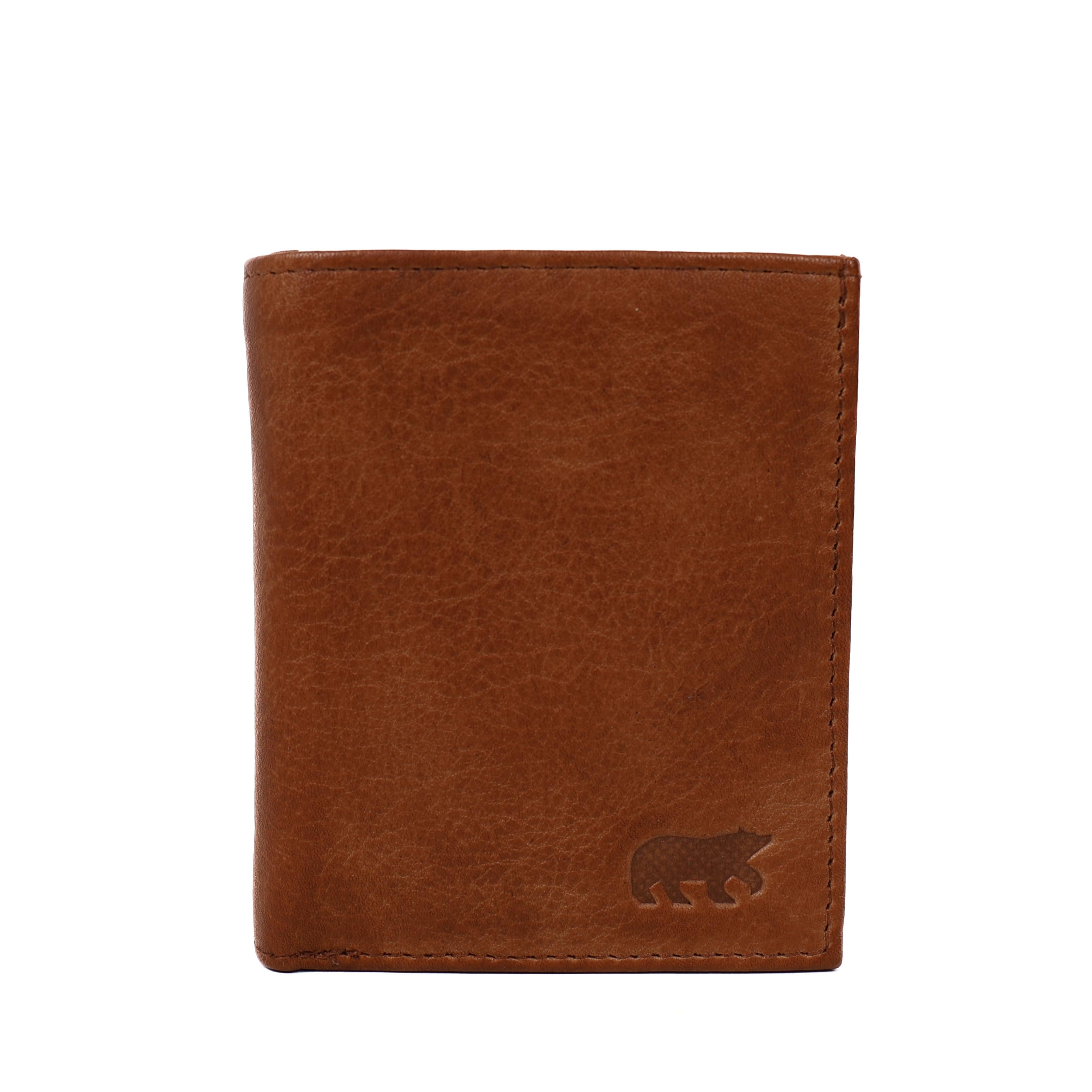 Billfold mit Druckknopf 'Noud' Cognac