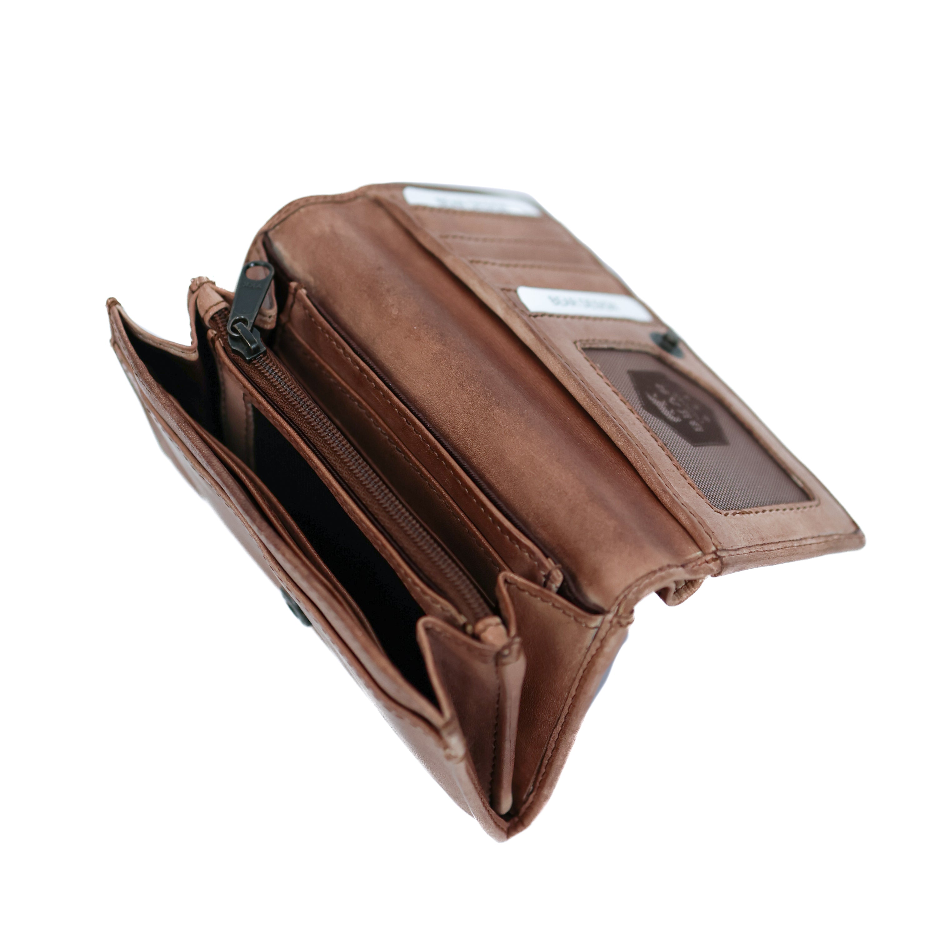 Geldbörse mit Überschlag 'Flappie' Pewter