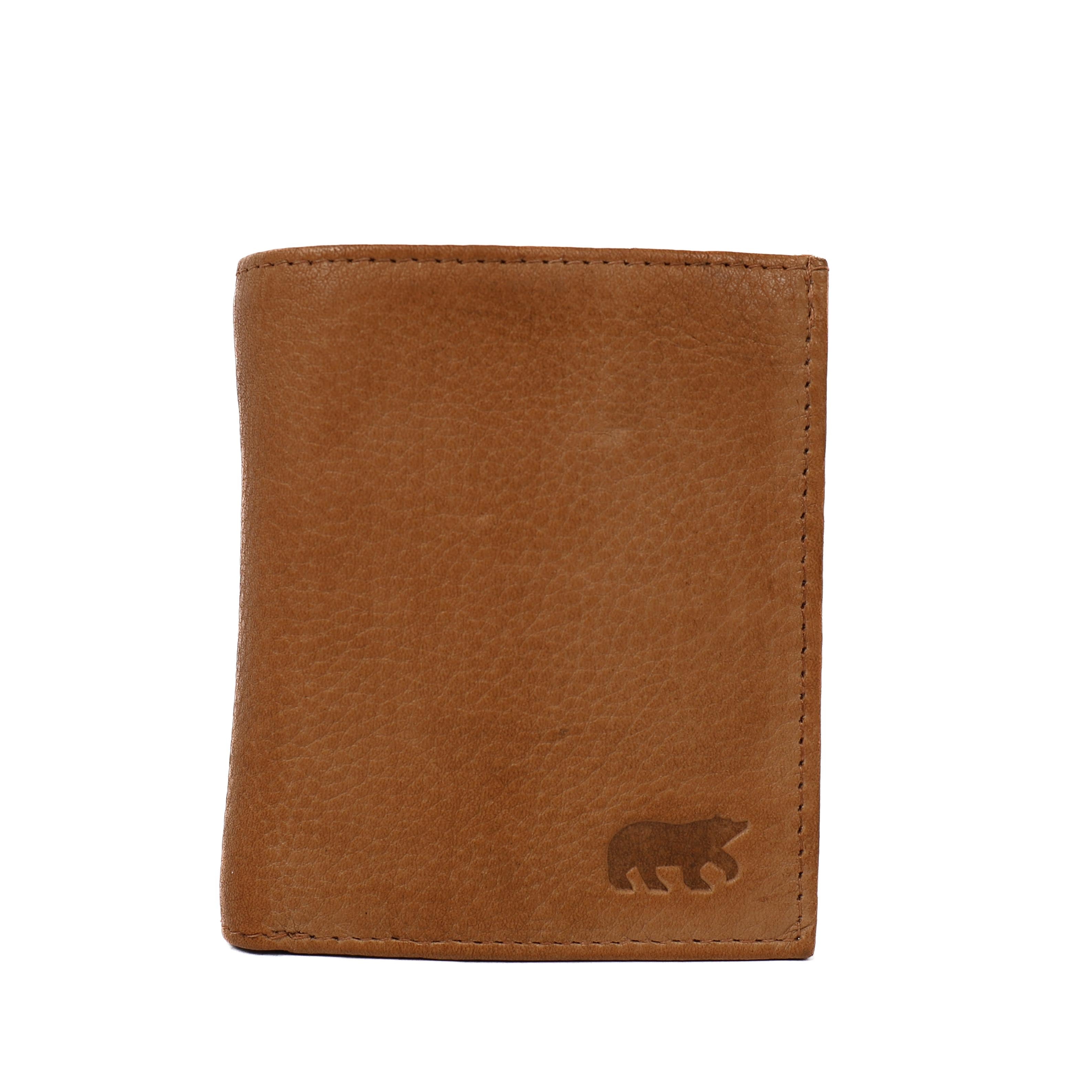 Billfold mit Druckknopf 'Noud' Taupe