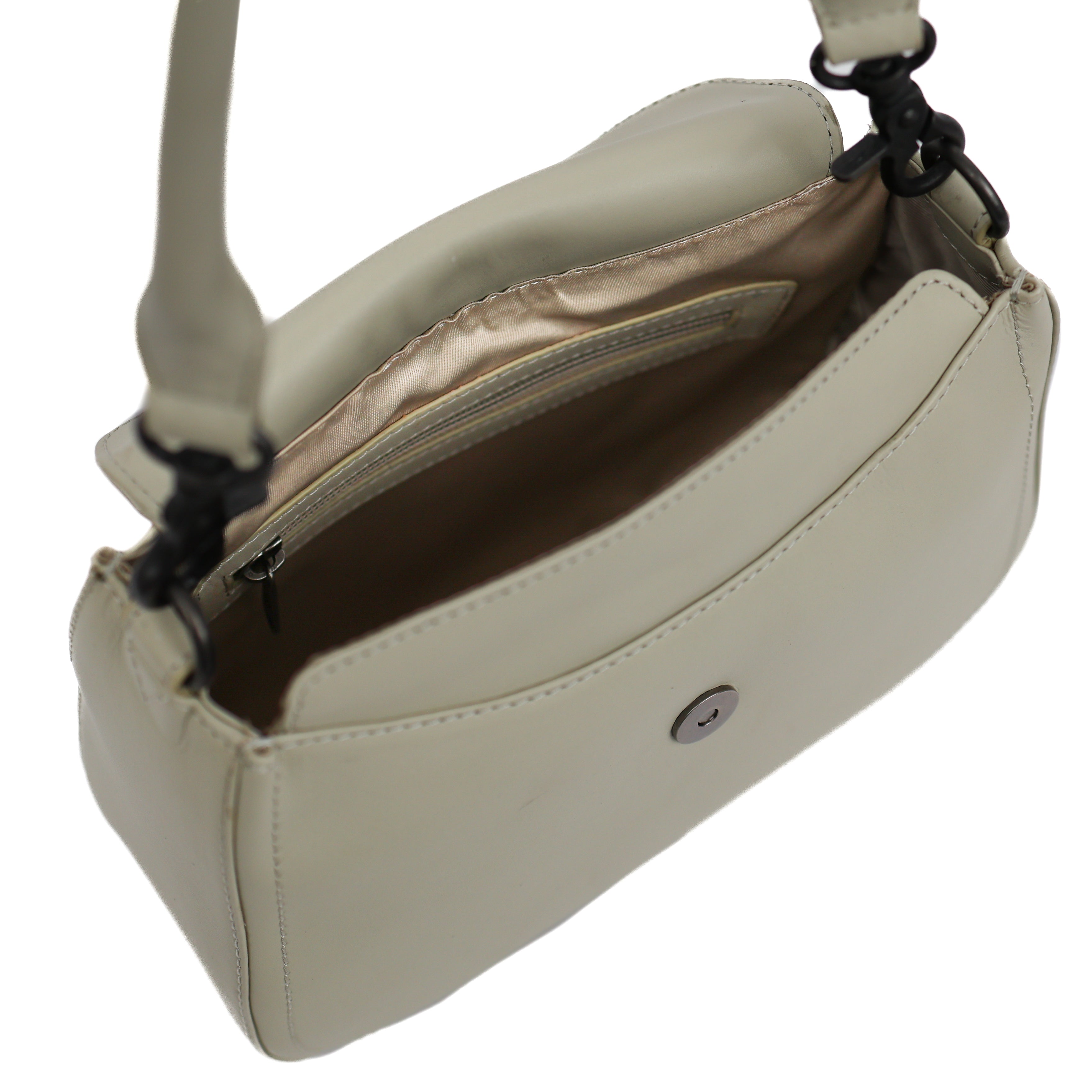 Hand-/Umhängetasche mit Überschlag 'Fenna' Khaki