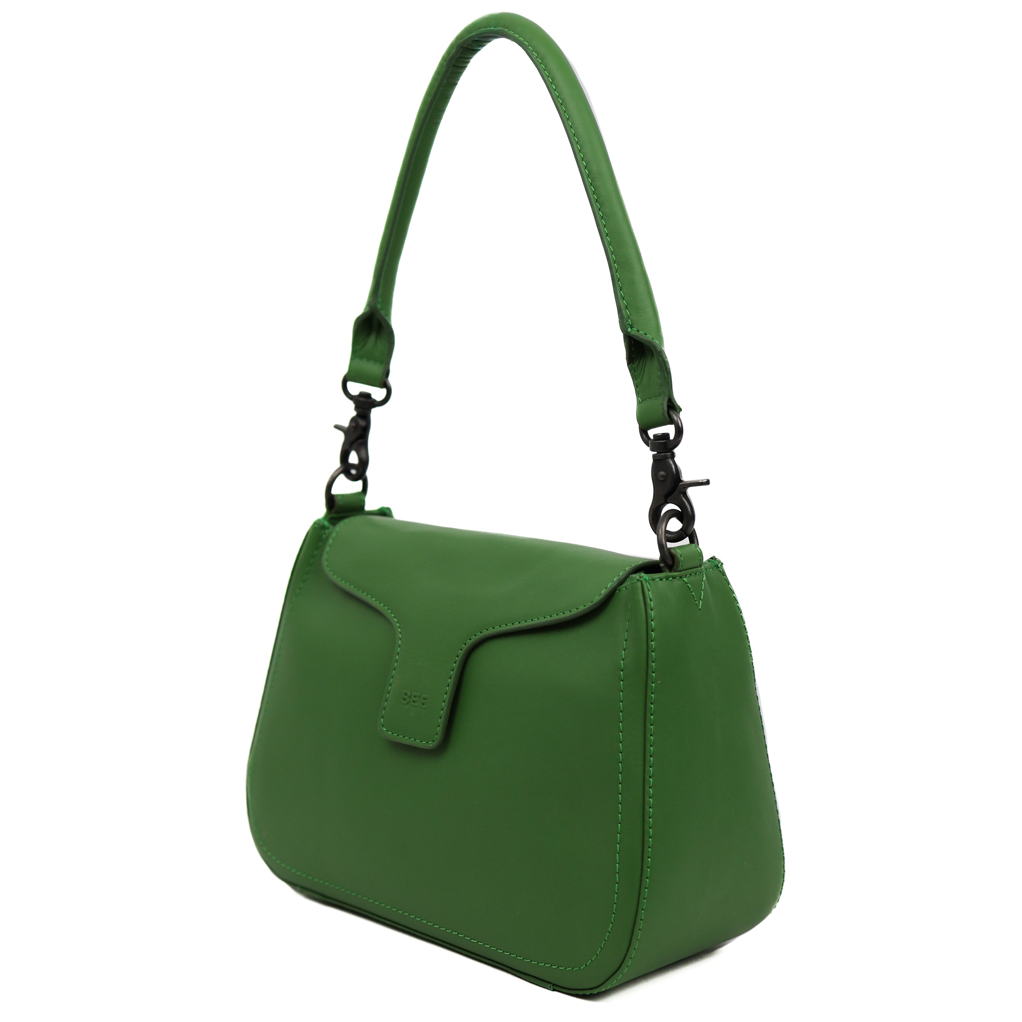 Hand-/Umhängetasche mit Überschlag 'Fenna' Willow Bough Green