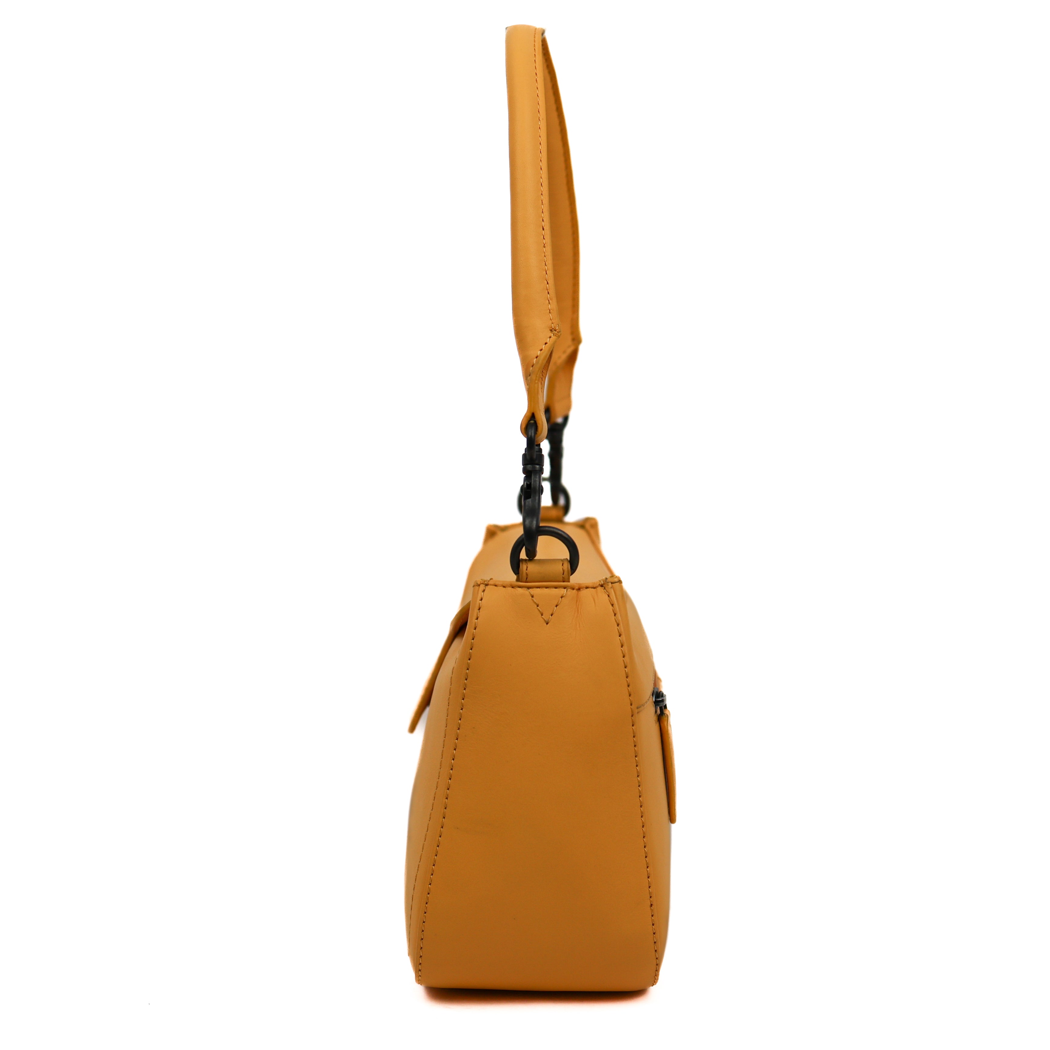 Hand-/Umhängetasche mit Überschlag 'Fenna' Yellow