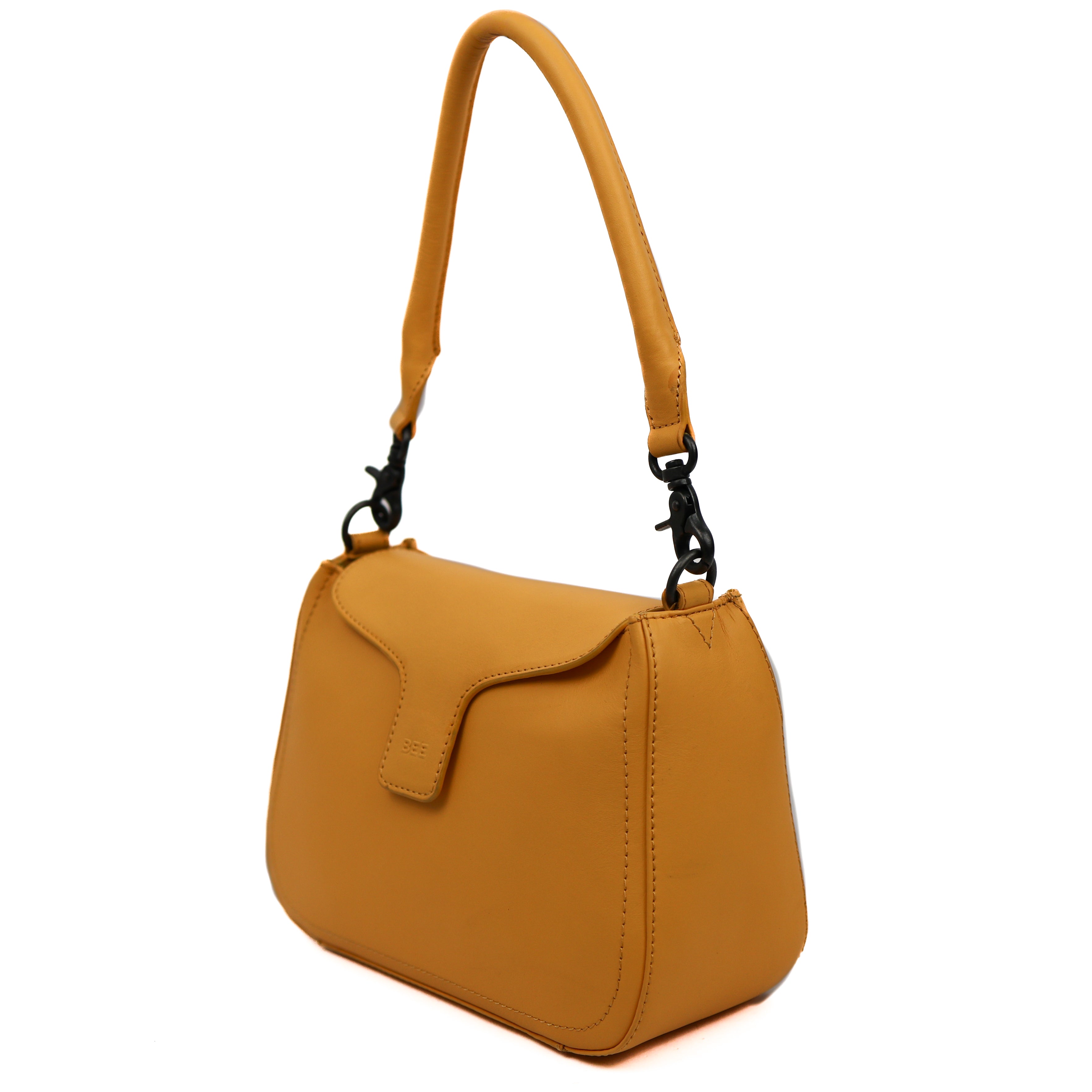 Hand-/Umhängetasche mit Überschlag 'Fenna' Yellow