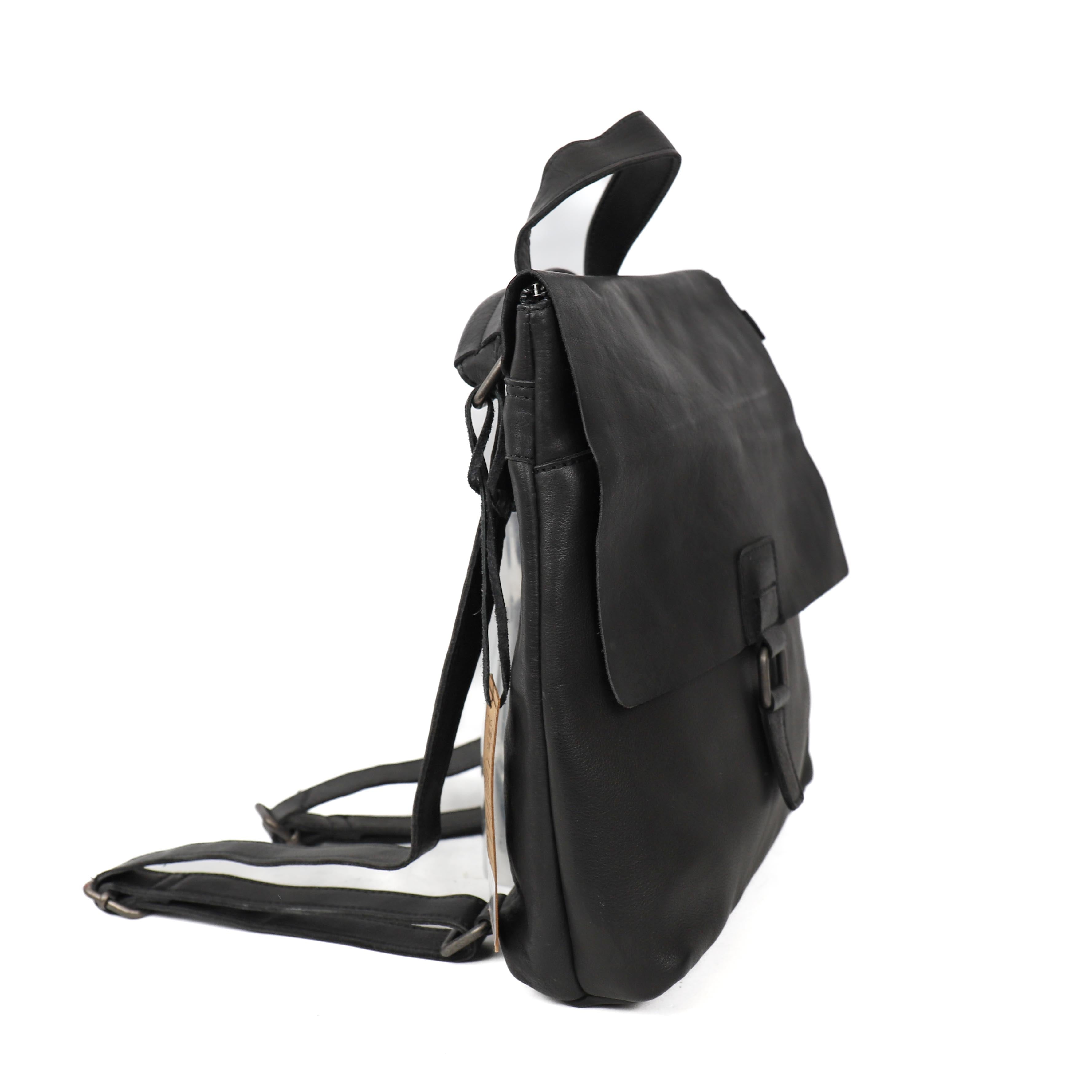 Rucksack/Umhängetasche 'Jesse' Schwarz
