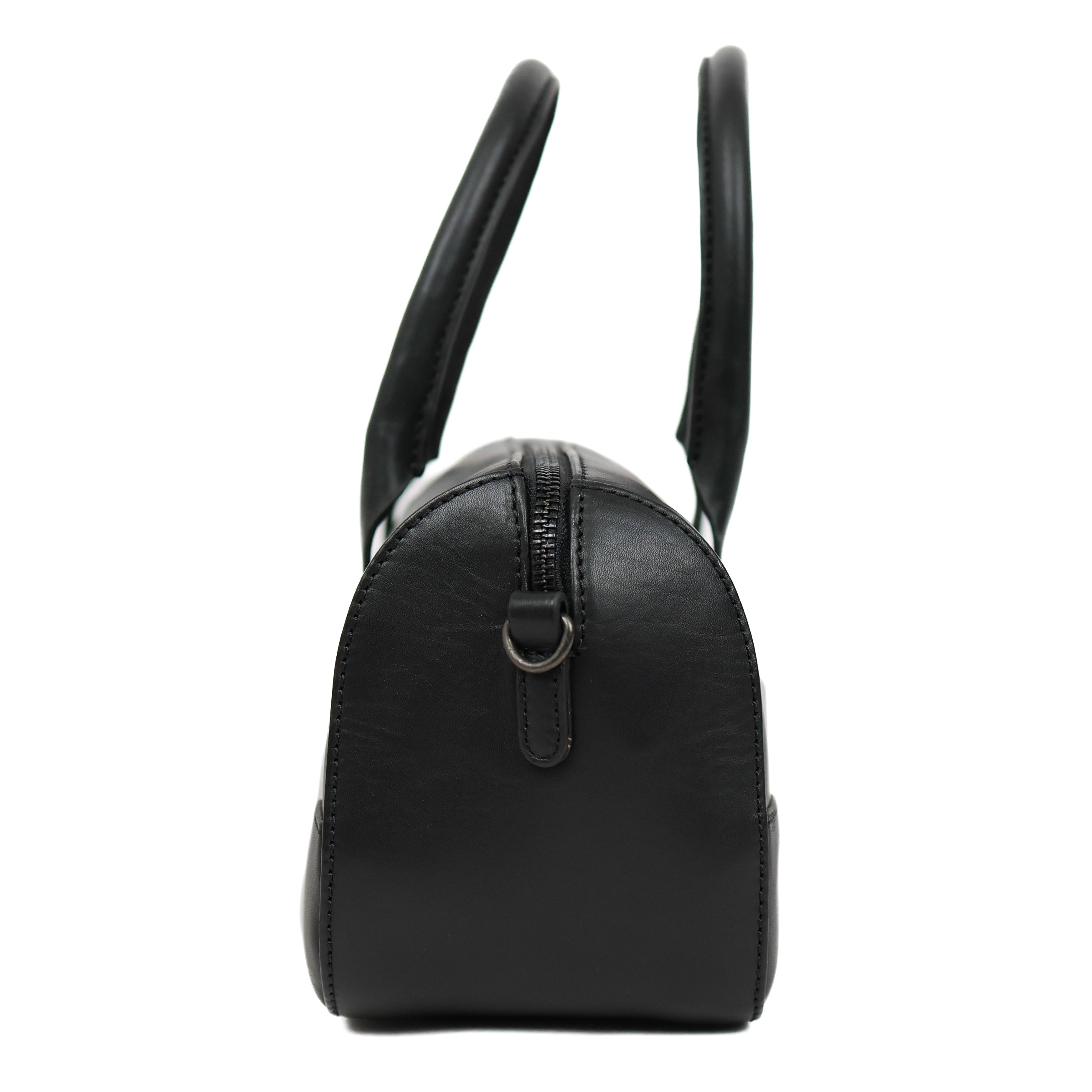 Runde Hand-/Umhängetasche 'Viviana' Black