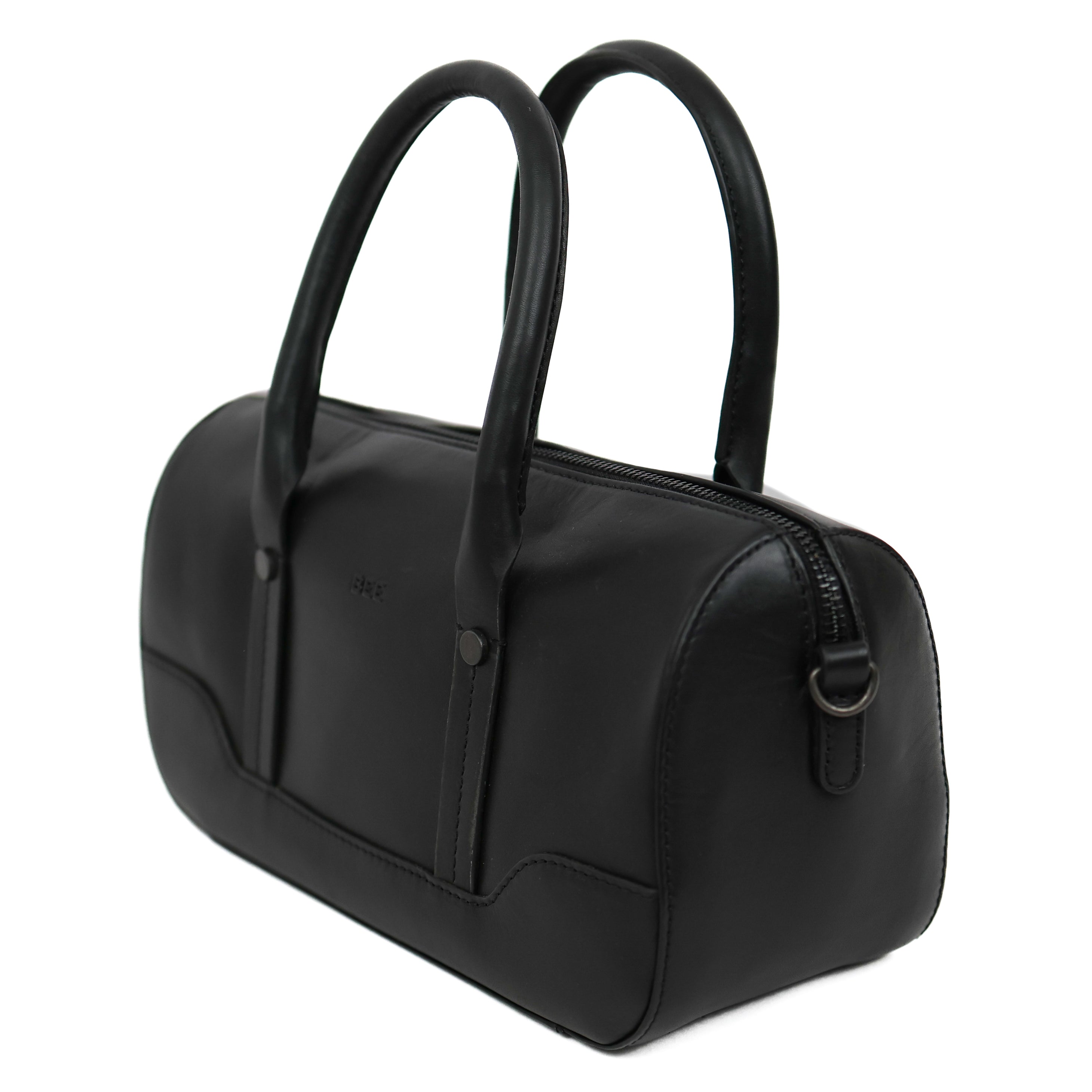 Runde Hand-/Umhängetasche 'Viviana' Black