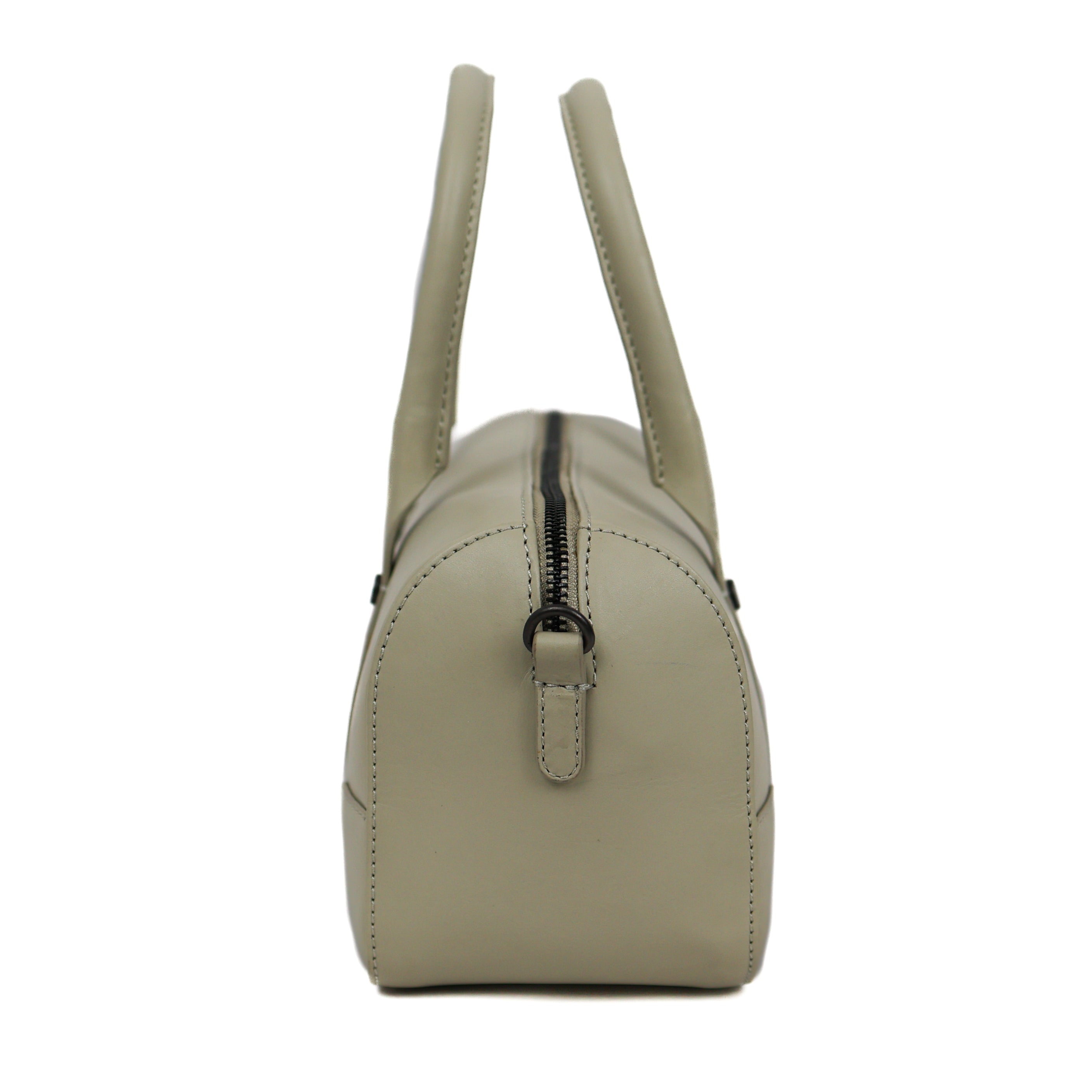 Runde Hand-/Umhängetasche 'Viviana' Khaki