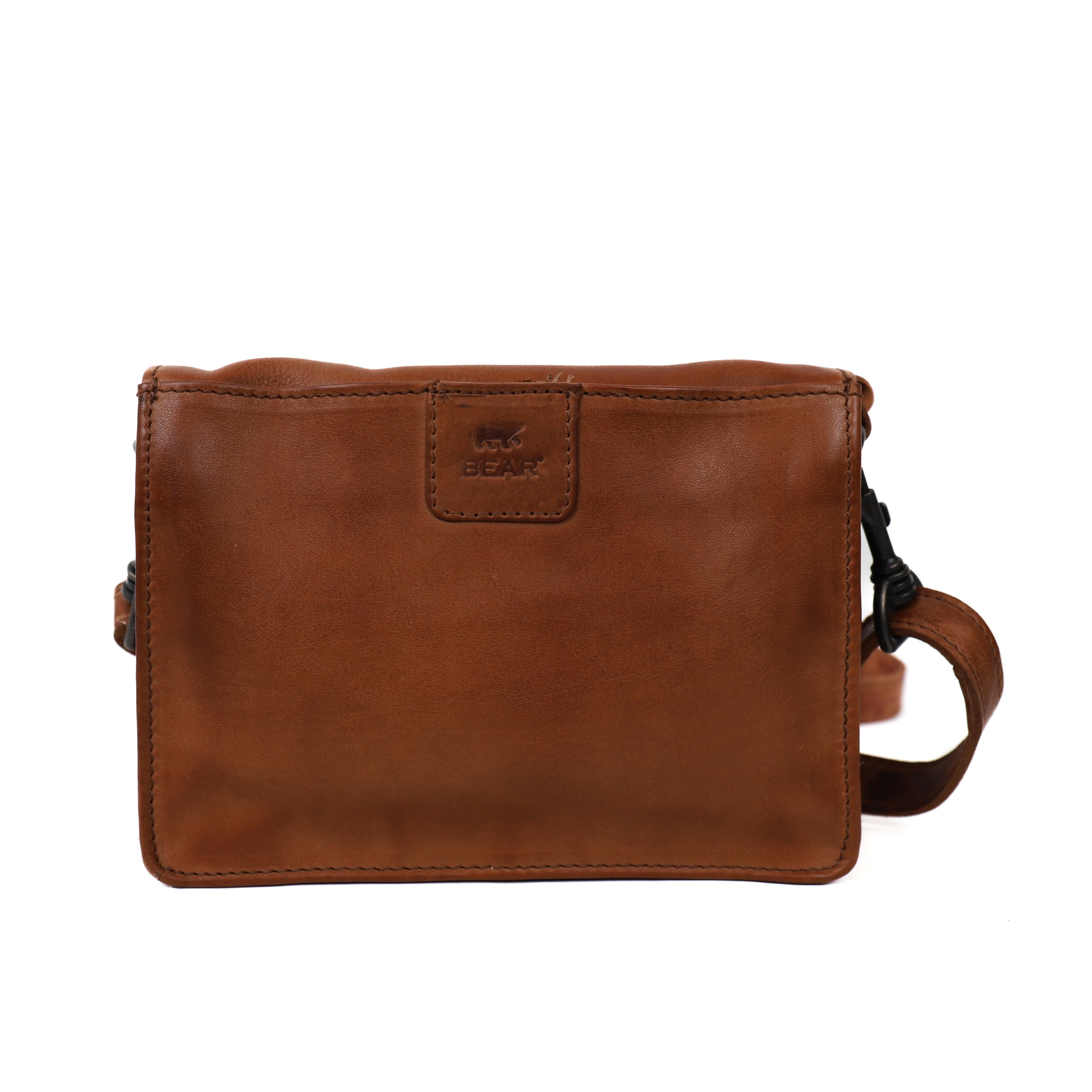 Umschlagtasche 'Joëlle' Cognac