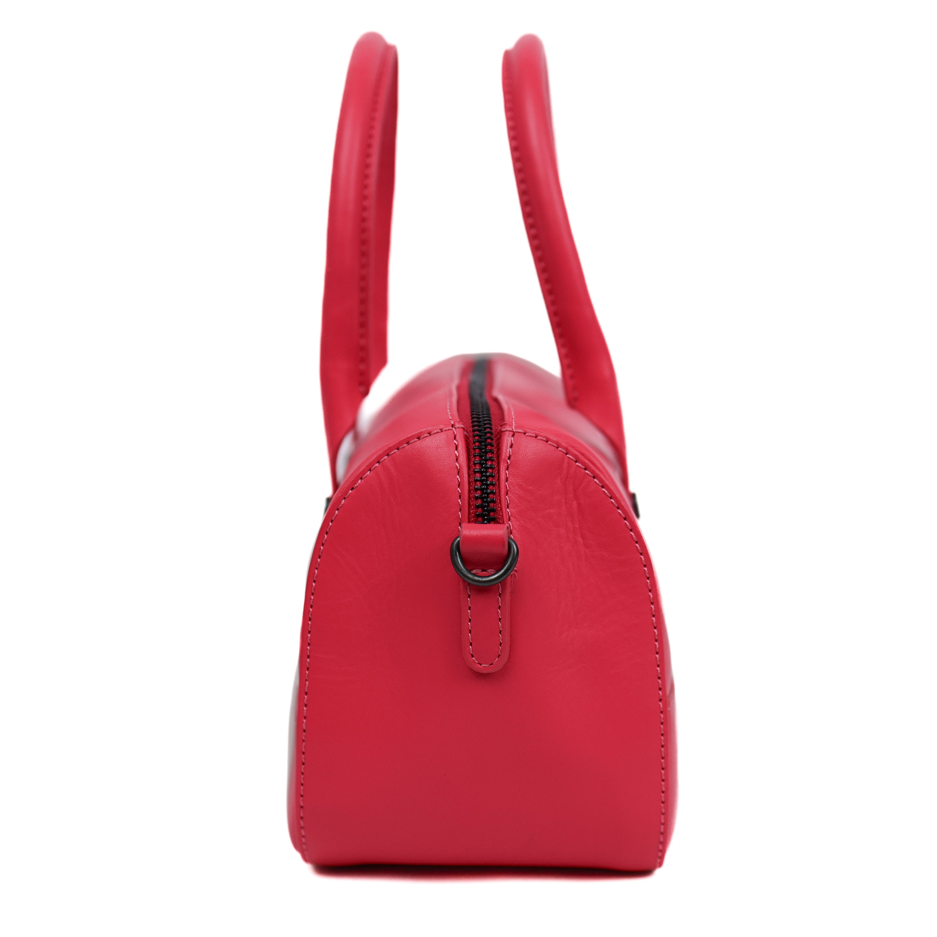 Runde Hand-/Umhängetasche 'Viviana' Rose Red