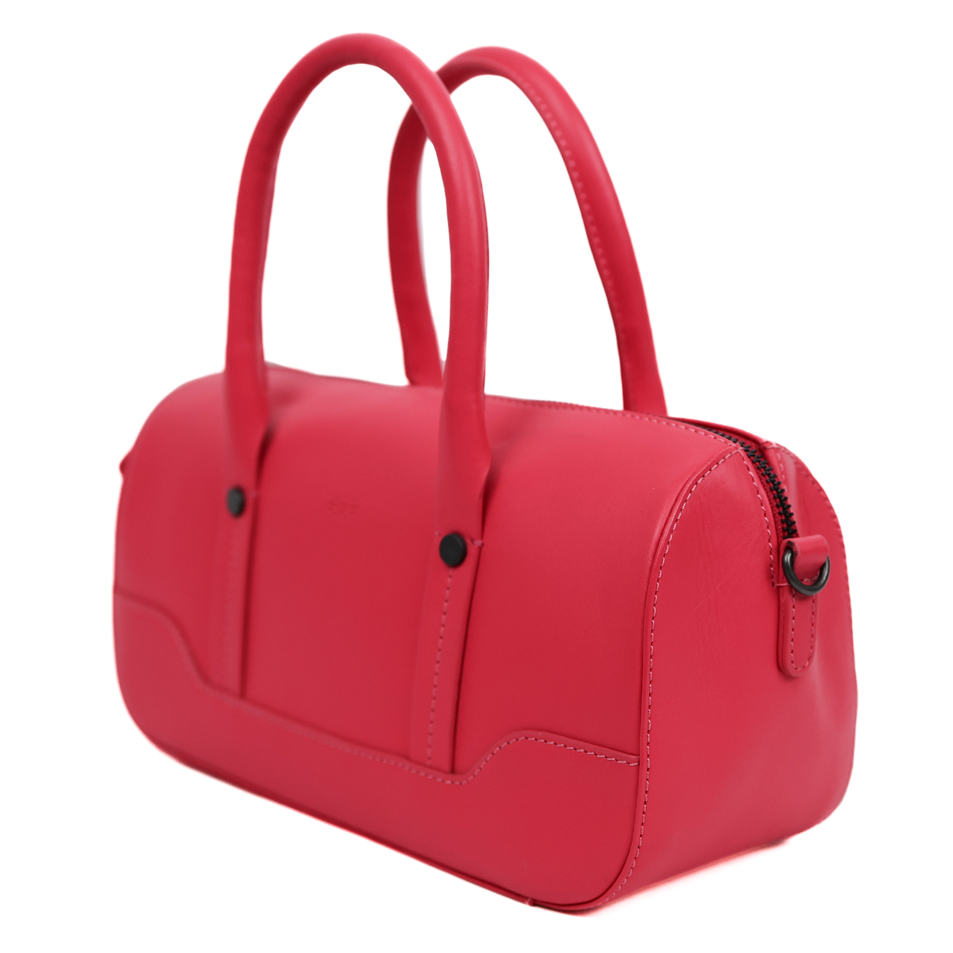 Runde Hand-/Umhängetasche 'Viviana' Rose Red