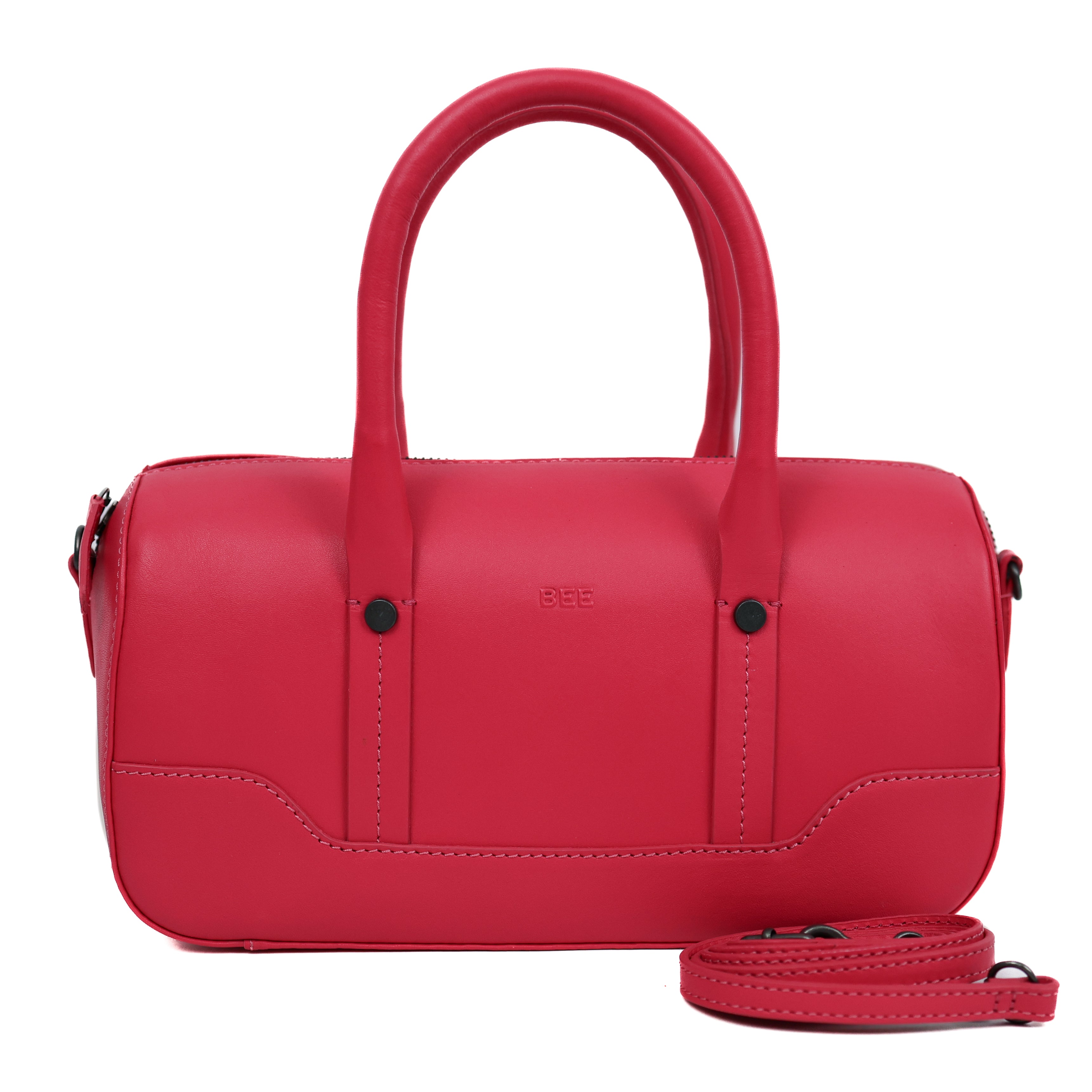 Runde Hand-/Umhängetasche 'Viviana' Rose Red