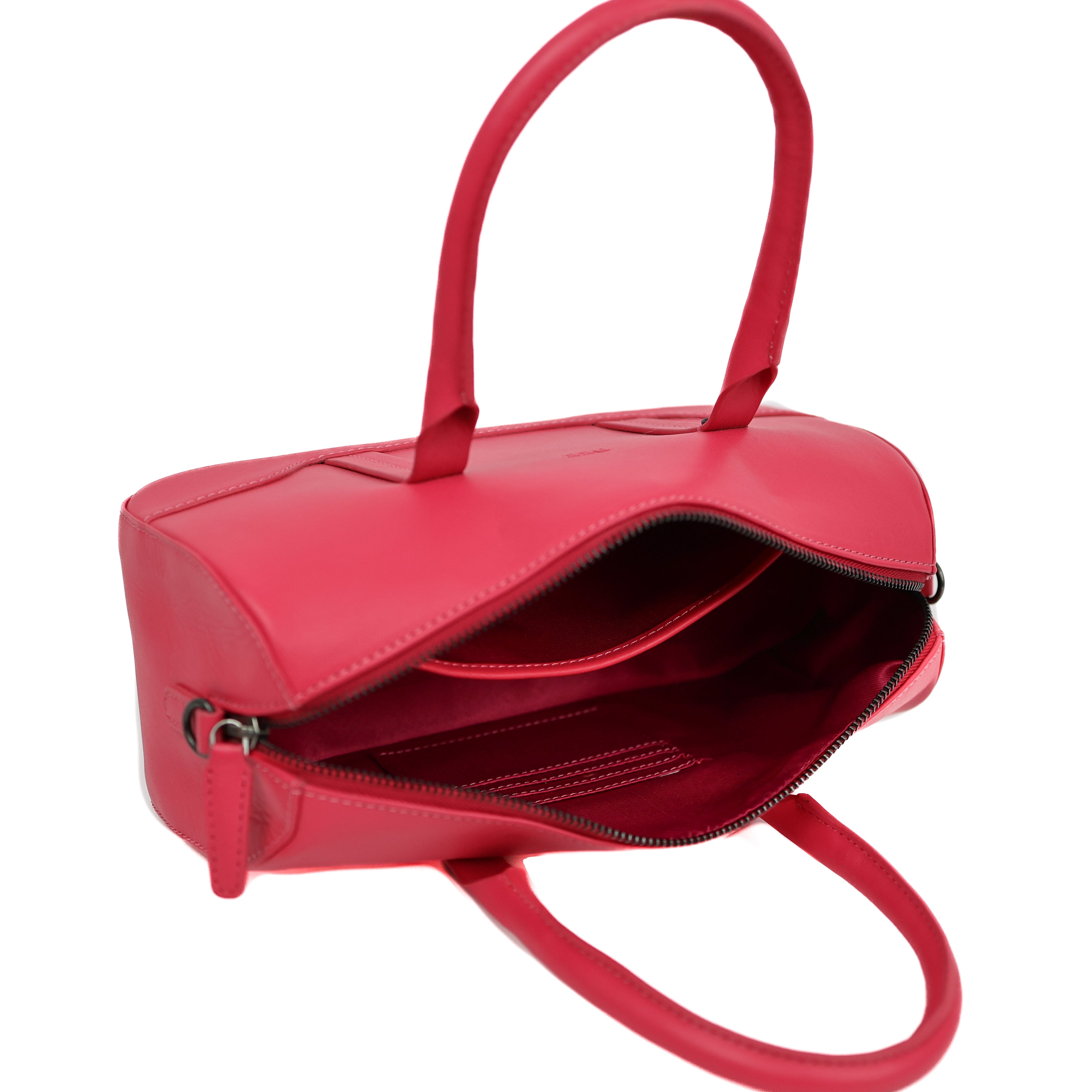 Runde Hand-/Umhängetasche 'Viviana' Rose Red