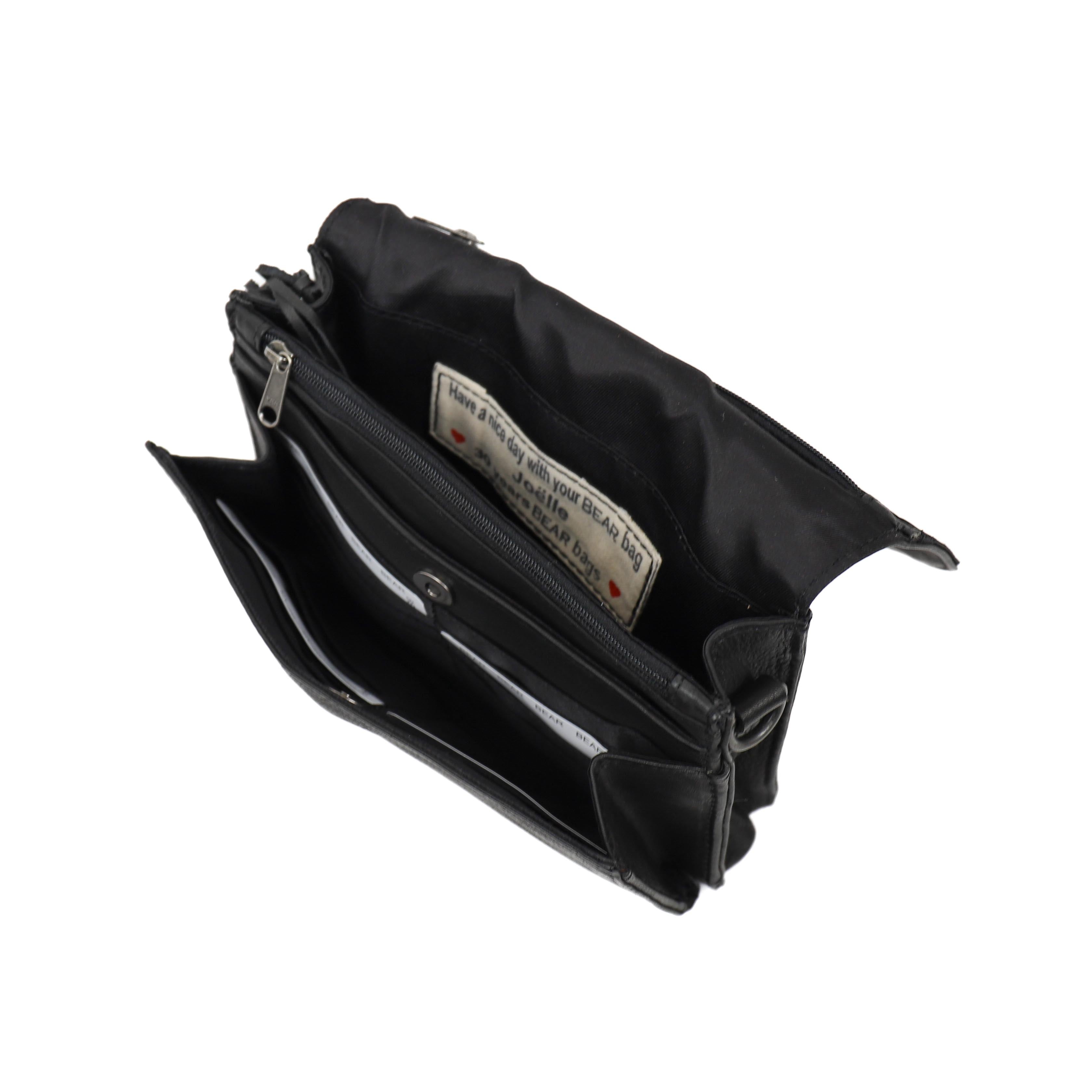 Umschlagtasche 'Joëlle' Schwarz