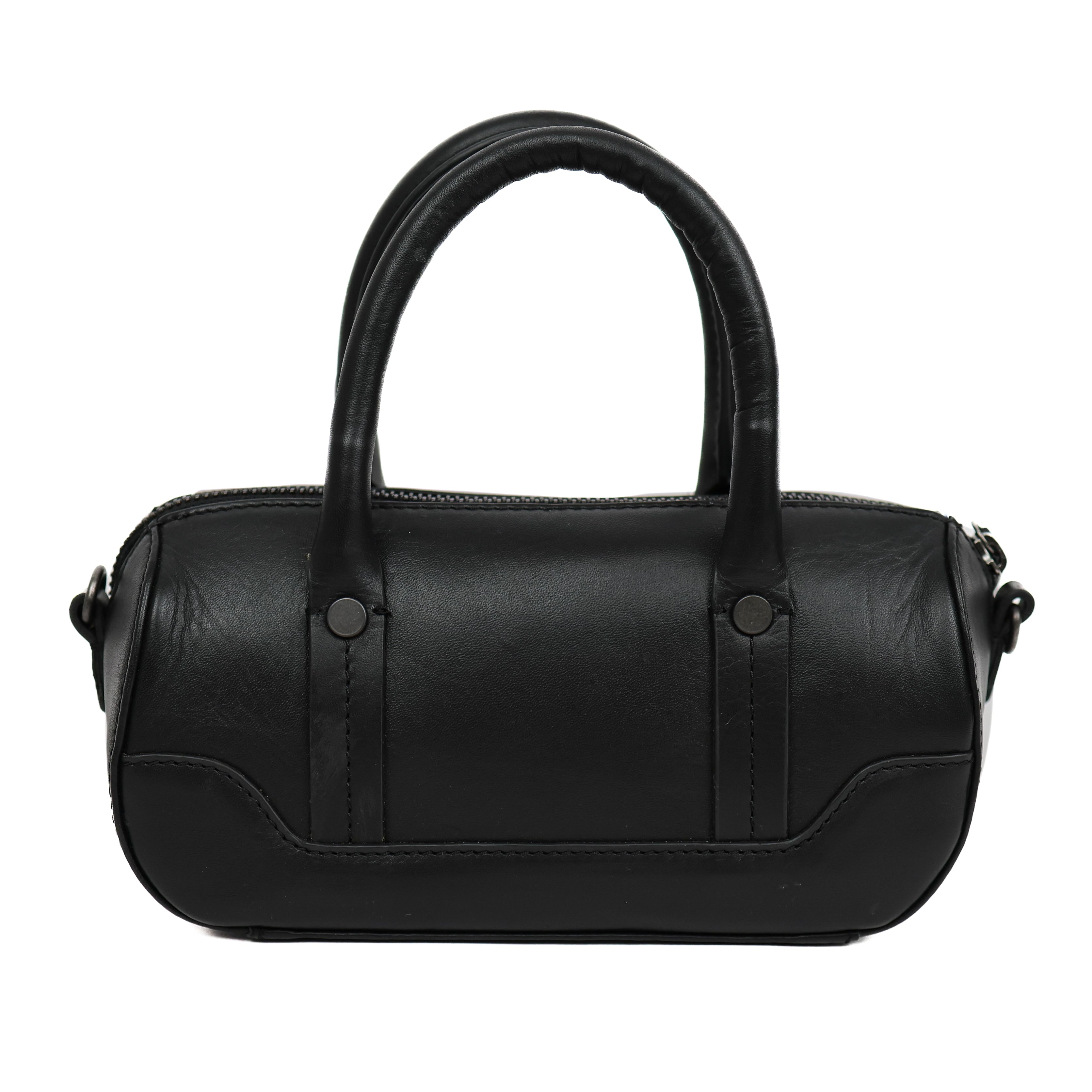 Runde Hand-/Umhängetasche 'Viviana' Mini Black