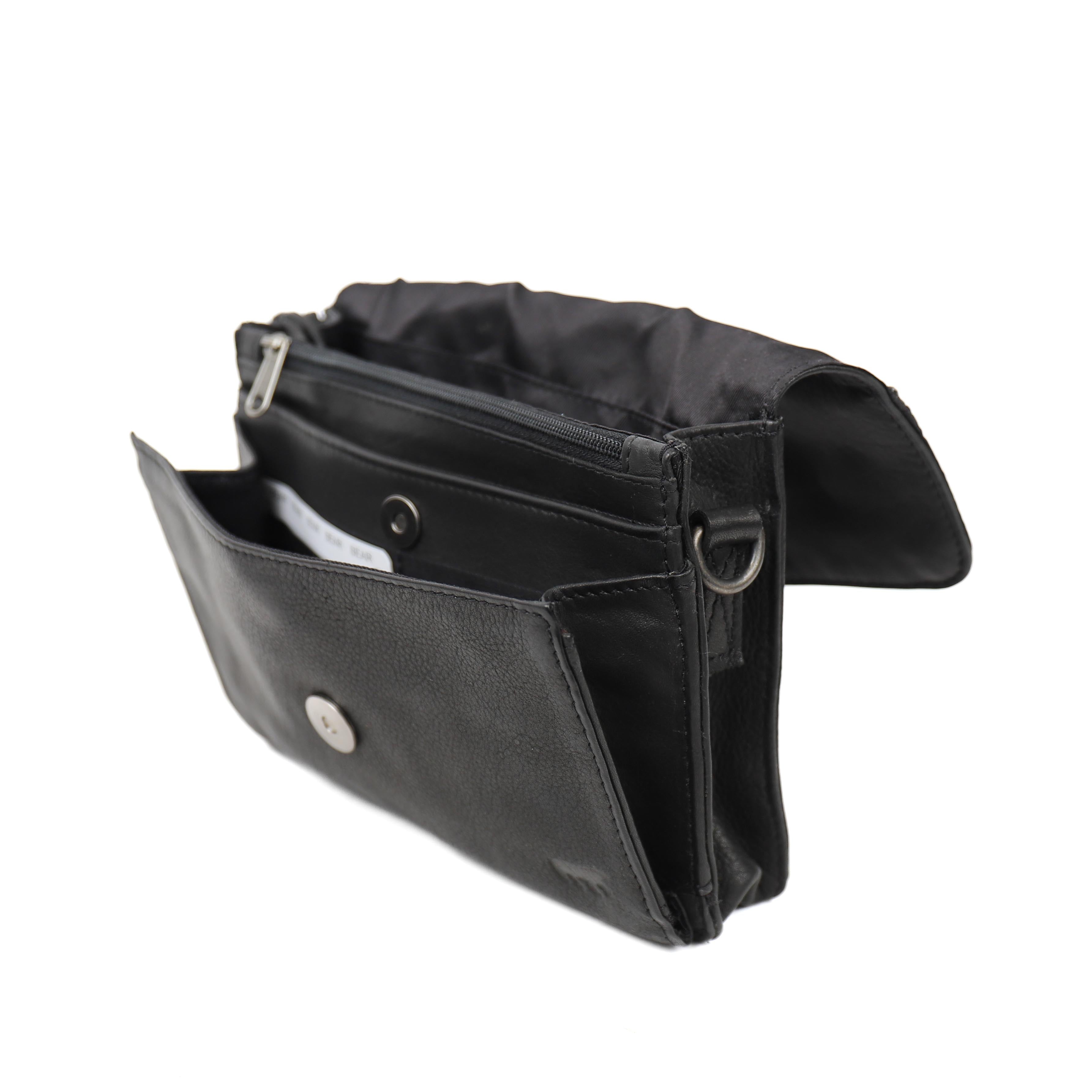 Umschlagtasche 'Joëlle' Schwarz