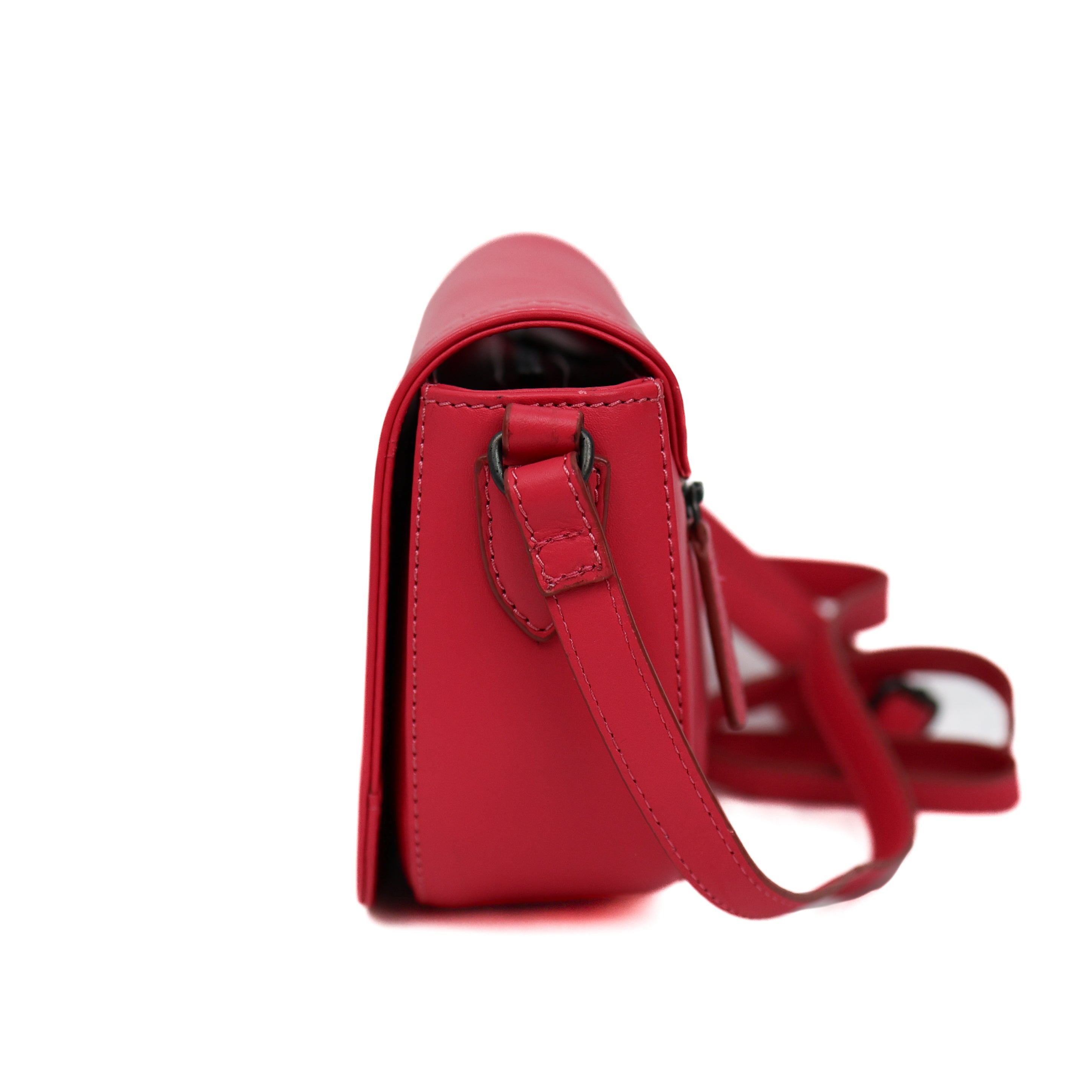 Umhängetasche mit Überschlag 'Anastasia' Rose Red