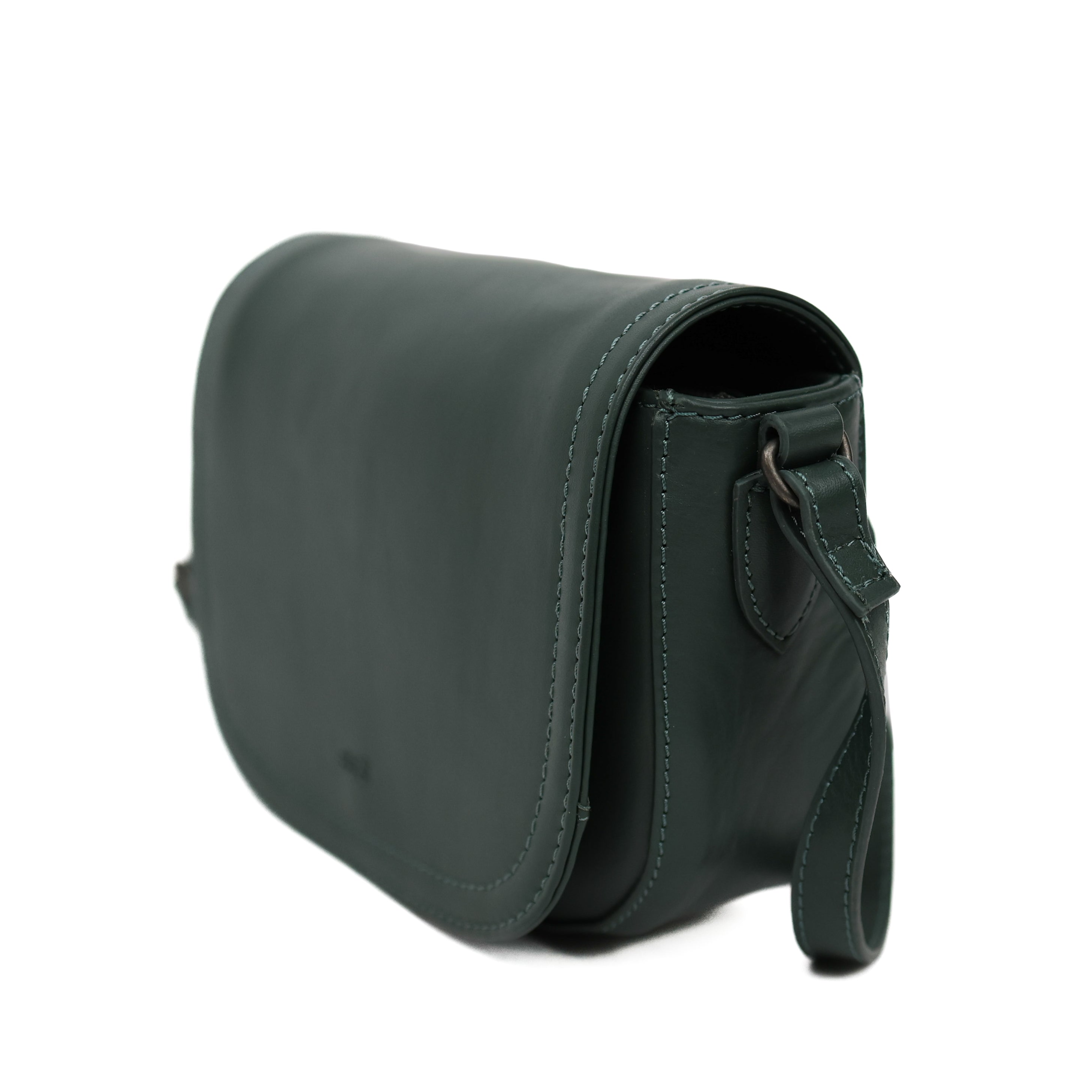 Umhängetasche mit Überschlag 'Anastasia' Green