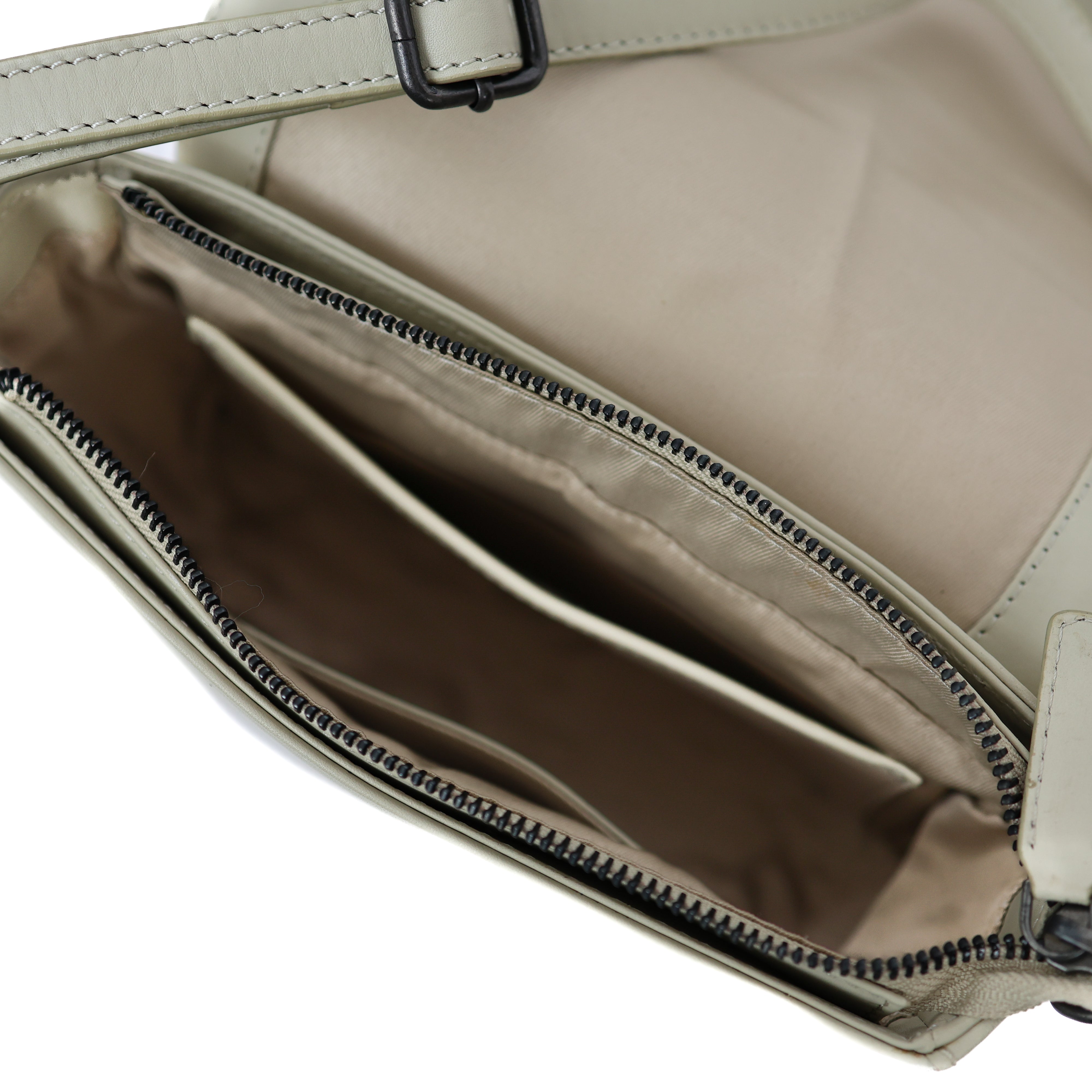 Umhängetasche mit Überschlag 'Anastasia' Khaki