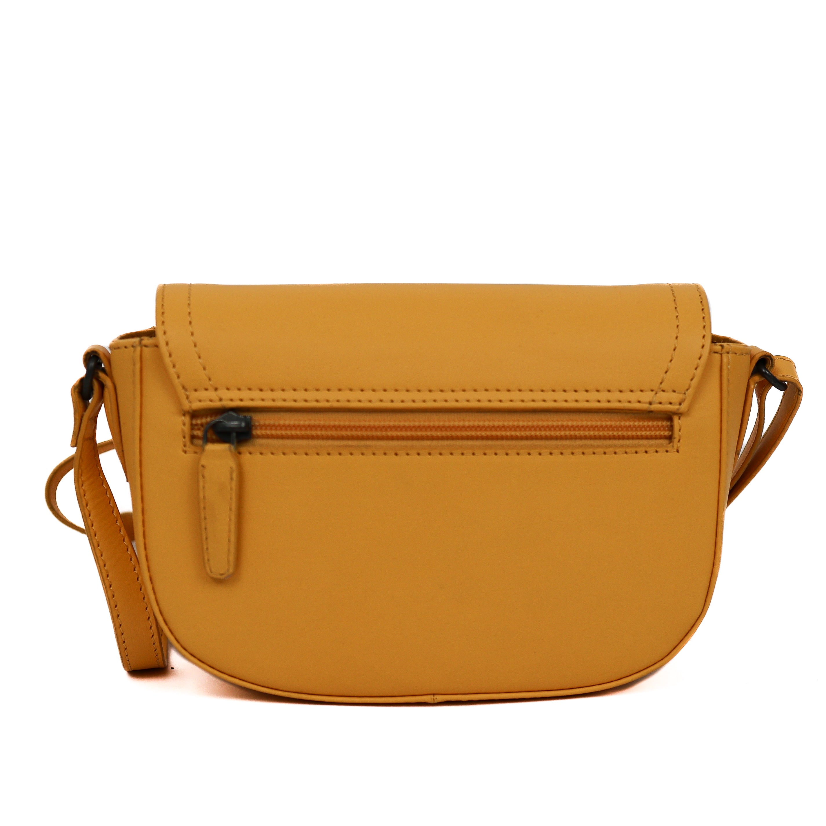 Umhängetasche mit Überschlag 'Anastasia' Yellow