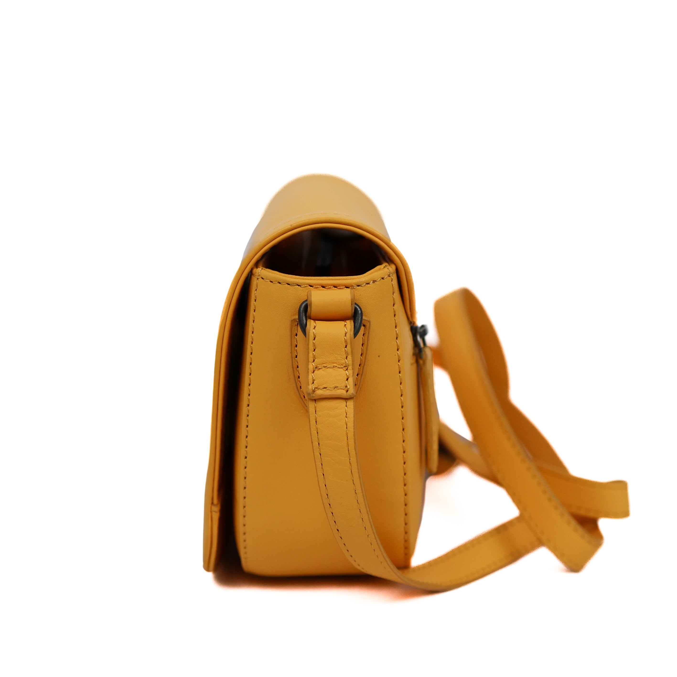 Umhängetasche mit Überschlag 'Anastasia' Yellow