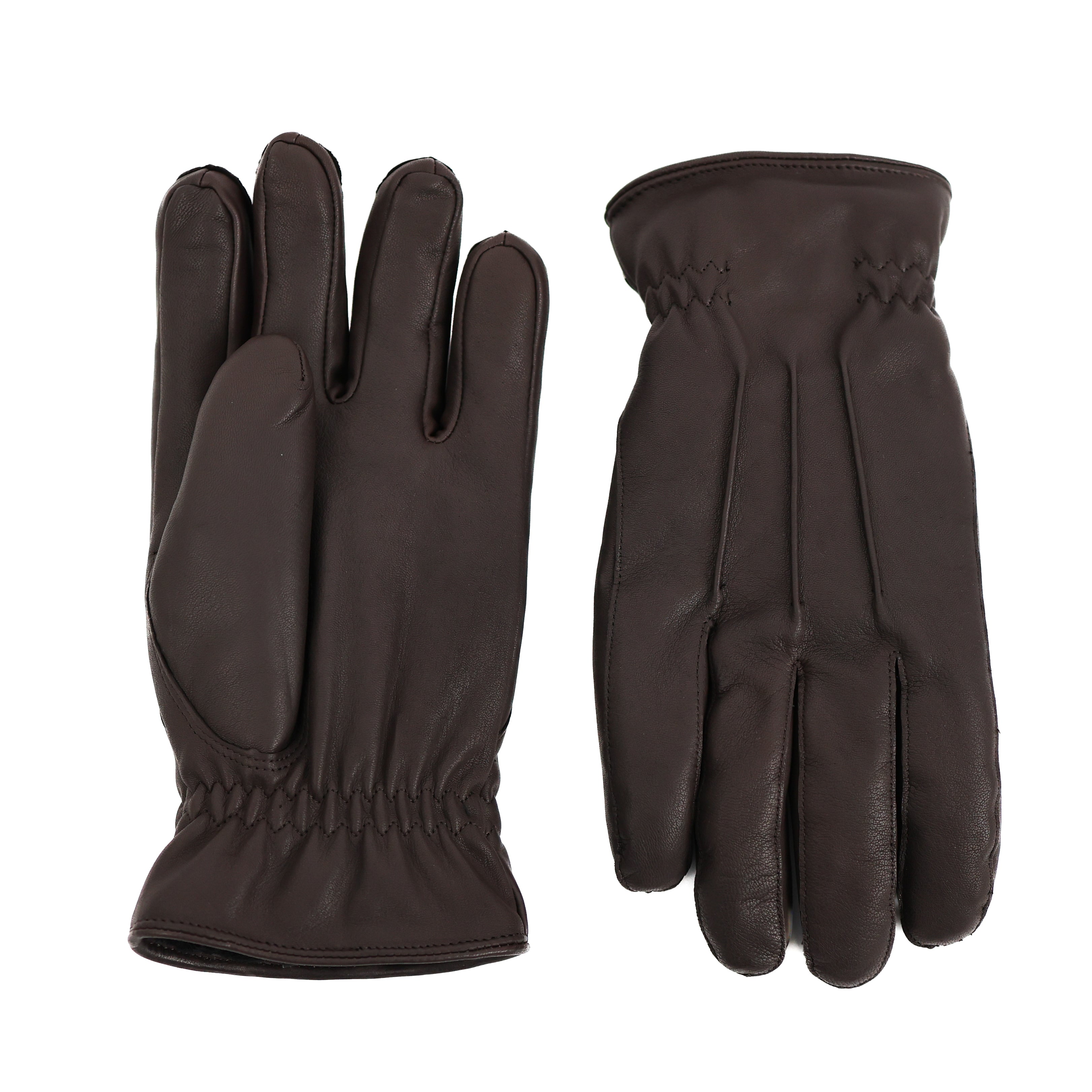 Heren handschoenen 'James' bruin