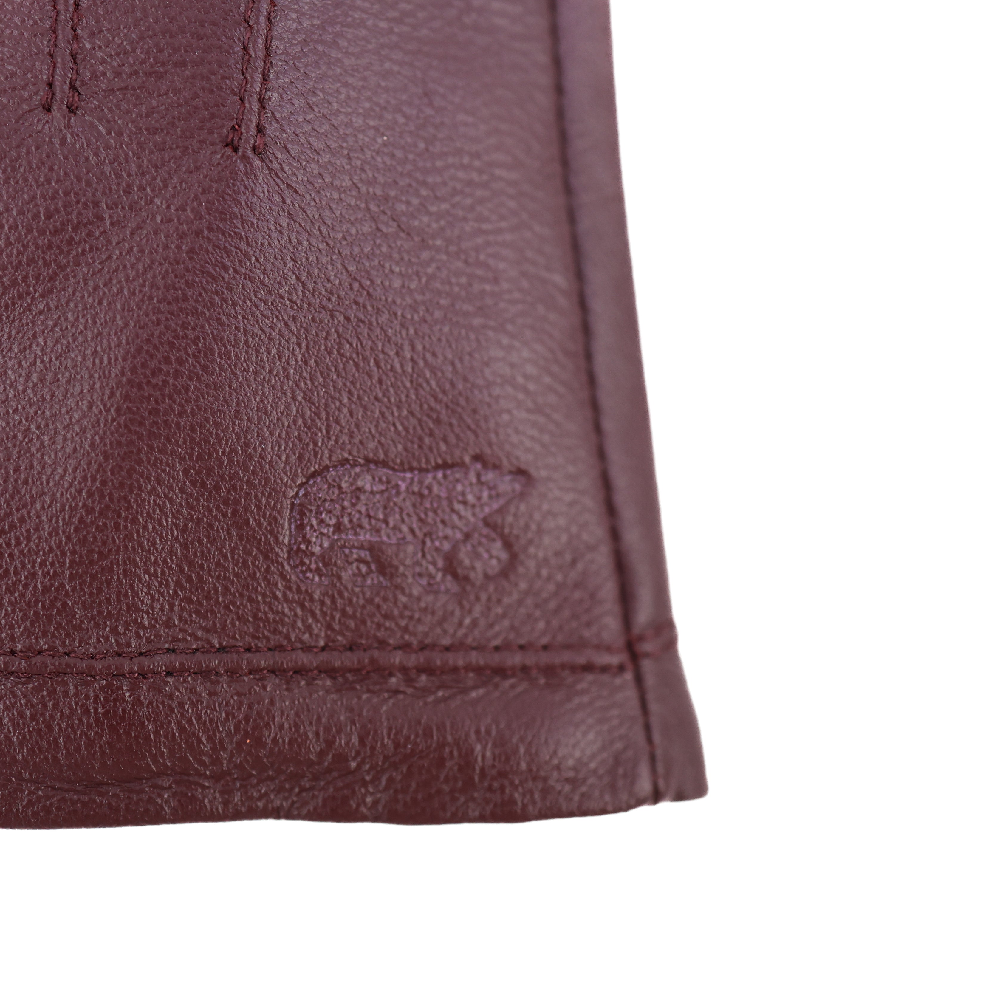 Damen-Lederhandschuhe 'Claudia' Bordeaux