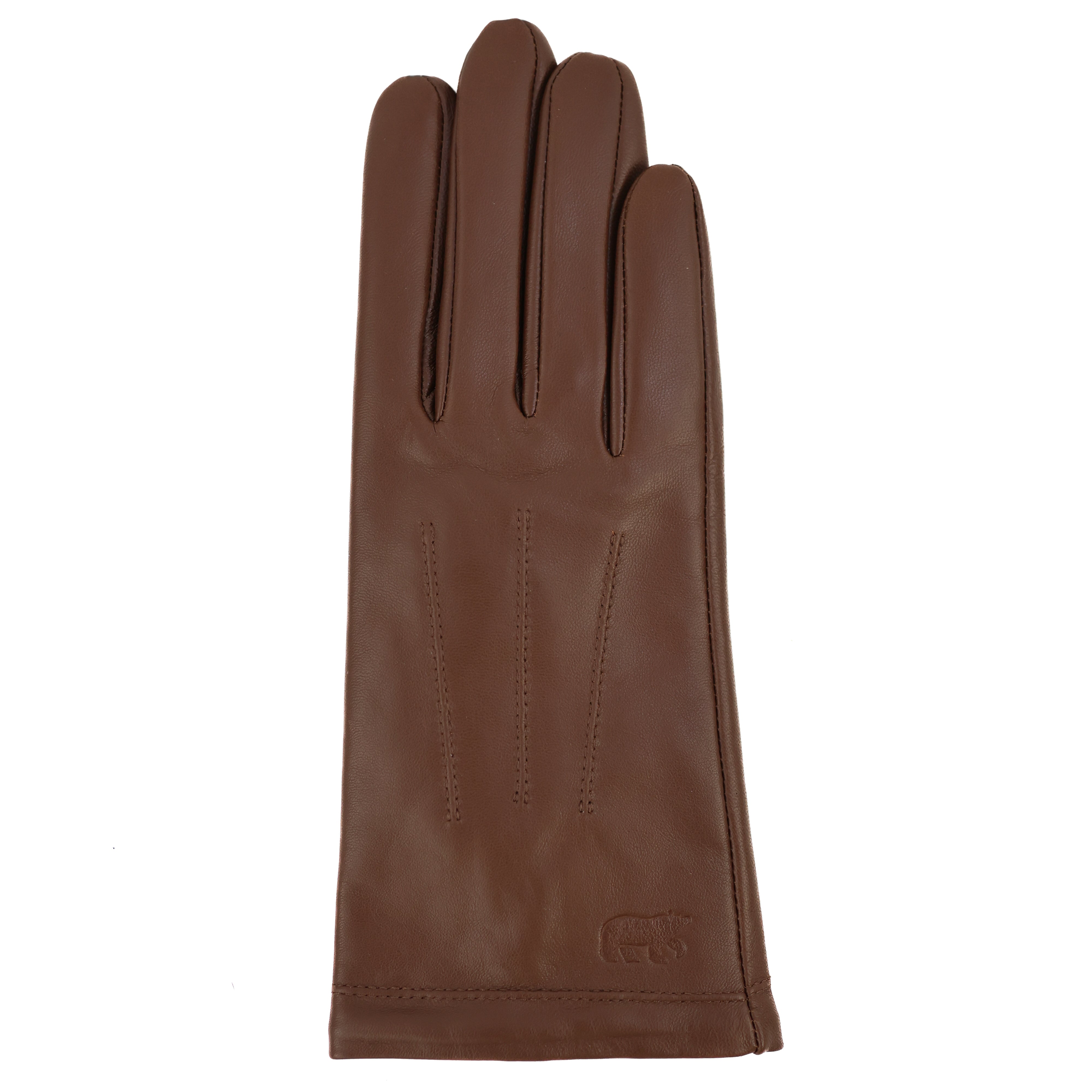 Damen-Lederhandschuhe 'Claudia' Cognac