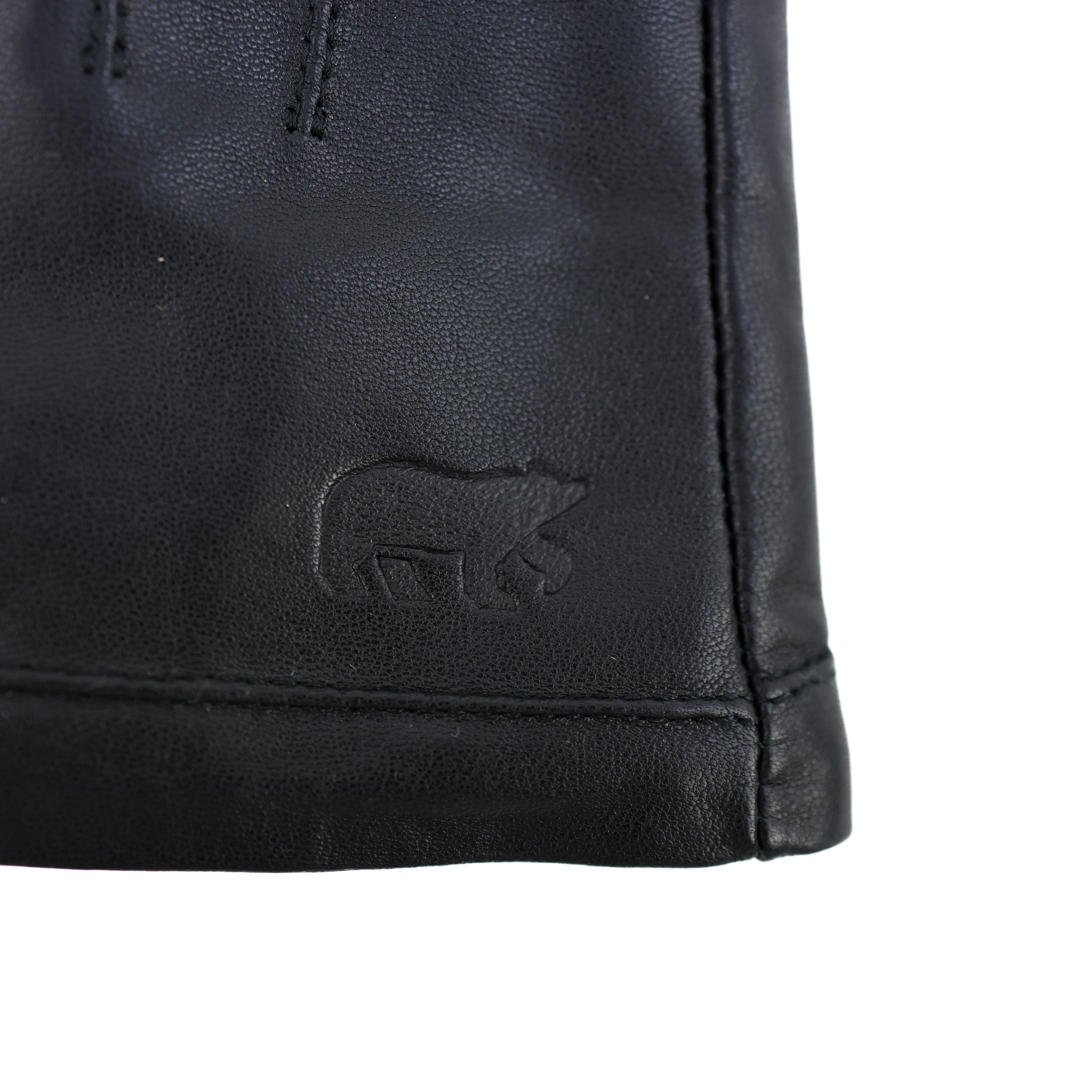 Damen-Lederhandschuhe 'Claudia' Schwarz