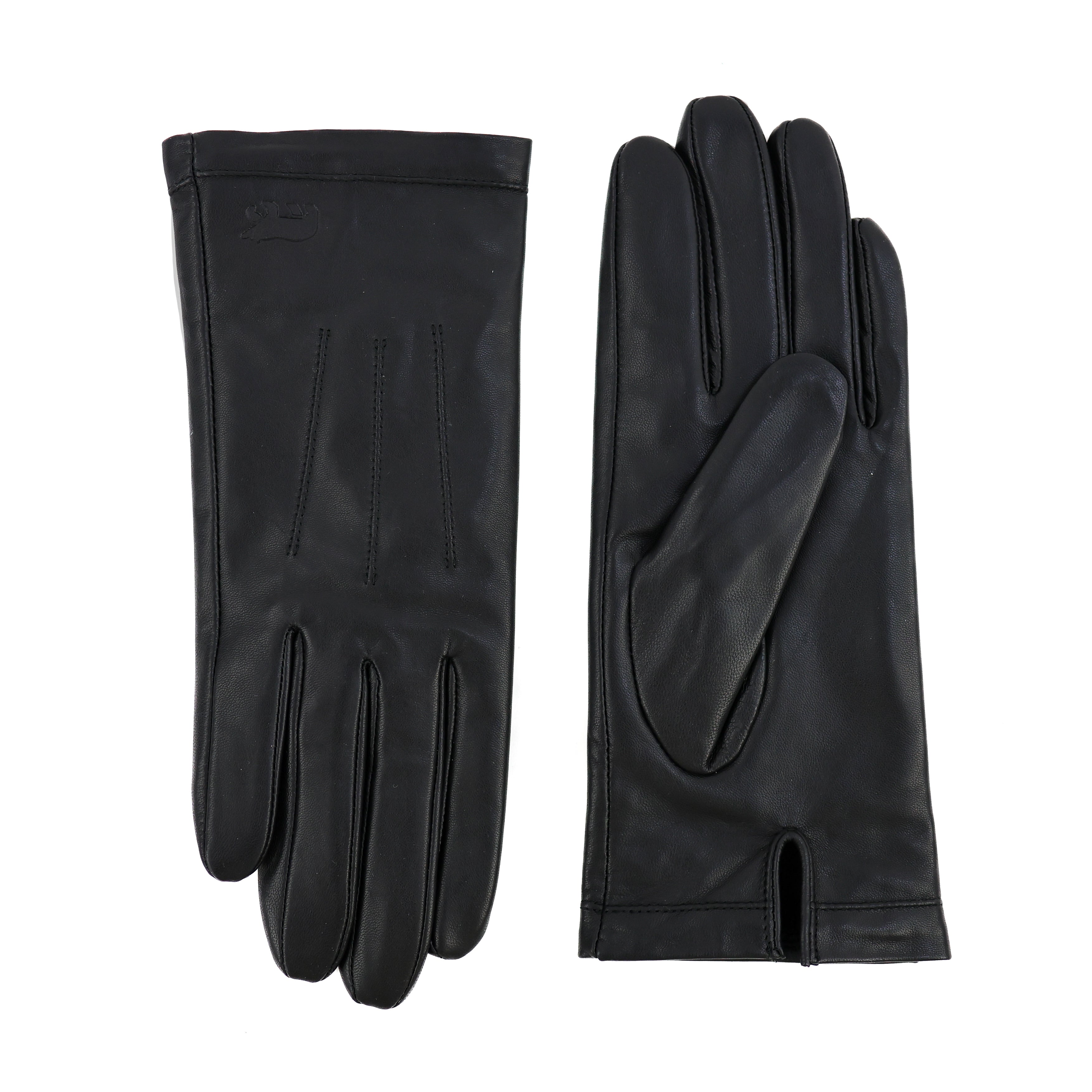 Damen-Lederhandschuhe 'Claudia' Schwarz