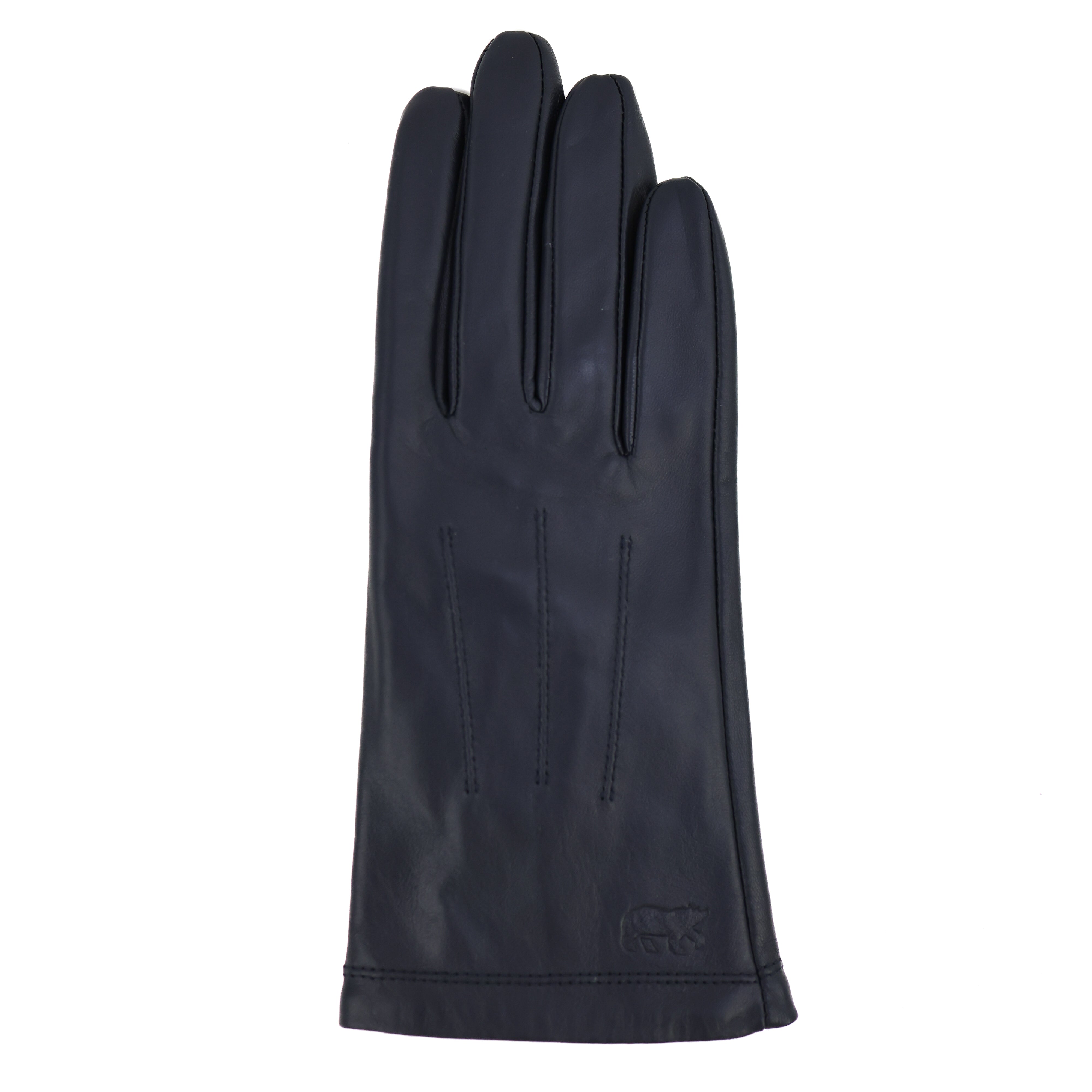 Damen-Lederhandschuhe 'Claudia' Navy