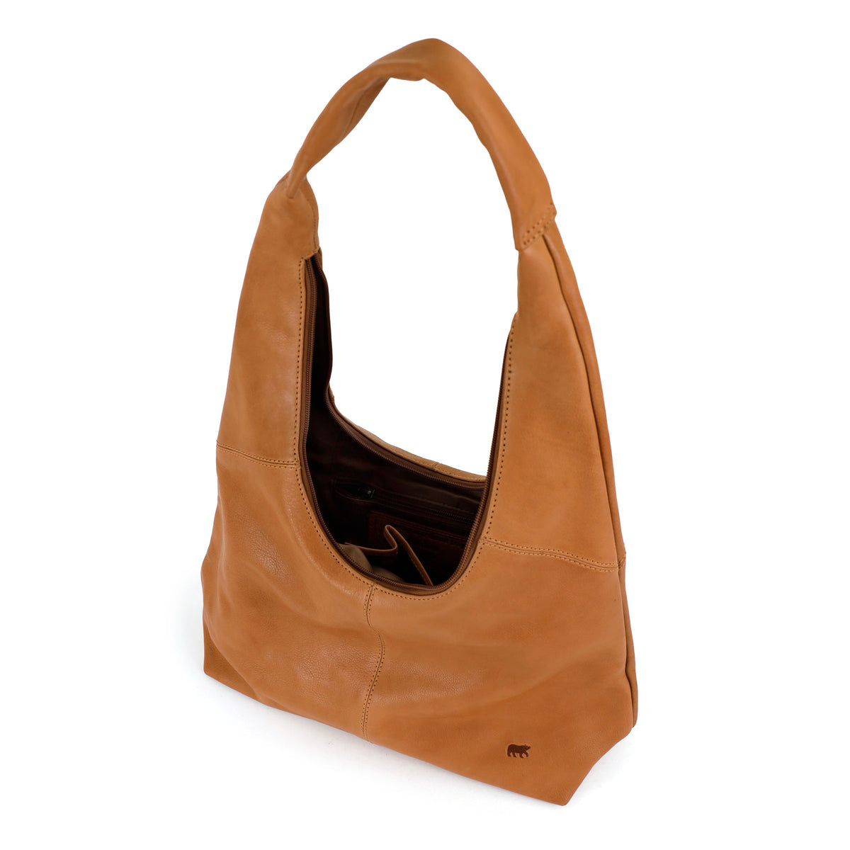 Shopper/Beuteltasche 'Pauline' Cognac