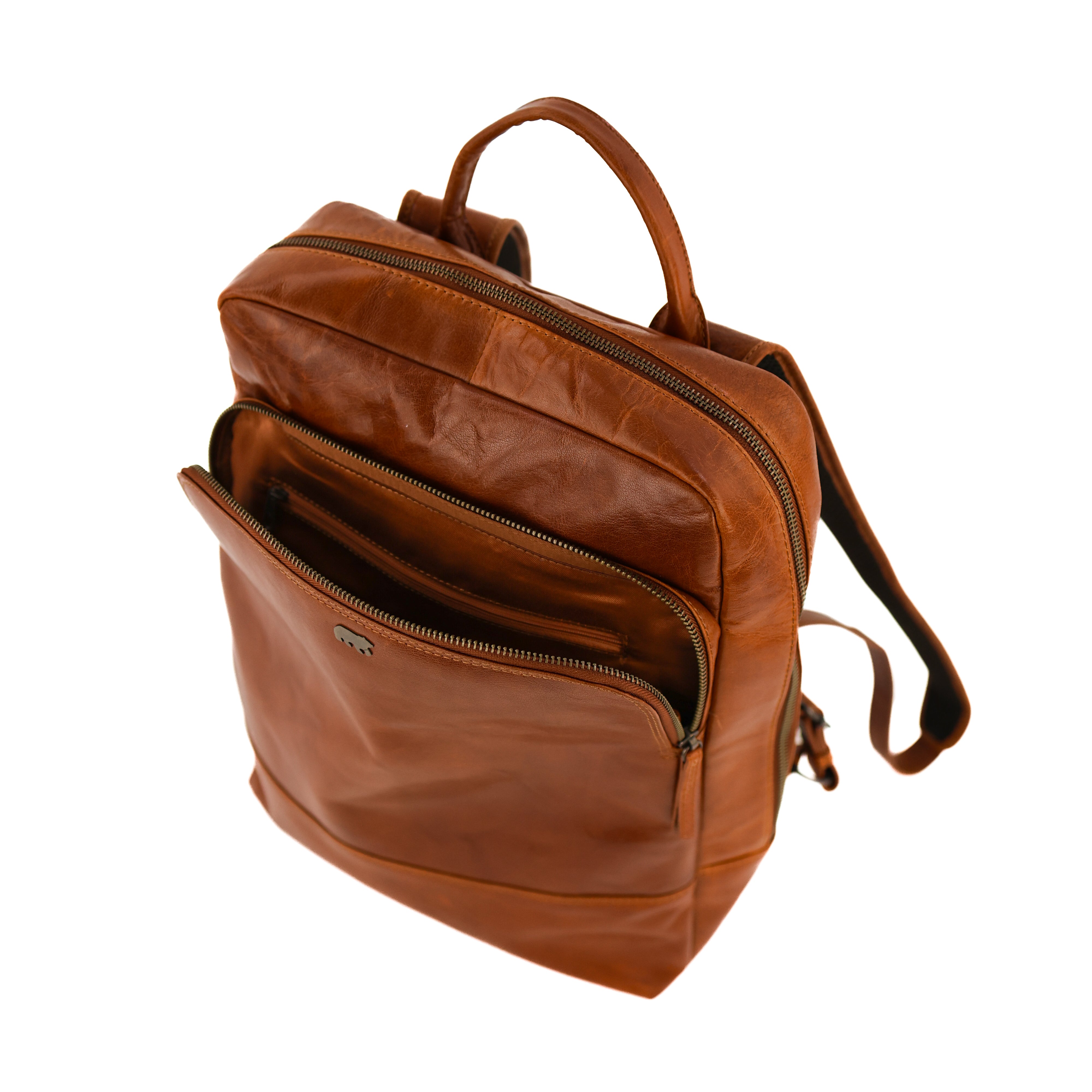 Laptop-Rucksack 15.6” 'Mason' Andorra Cognac