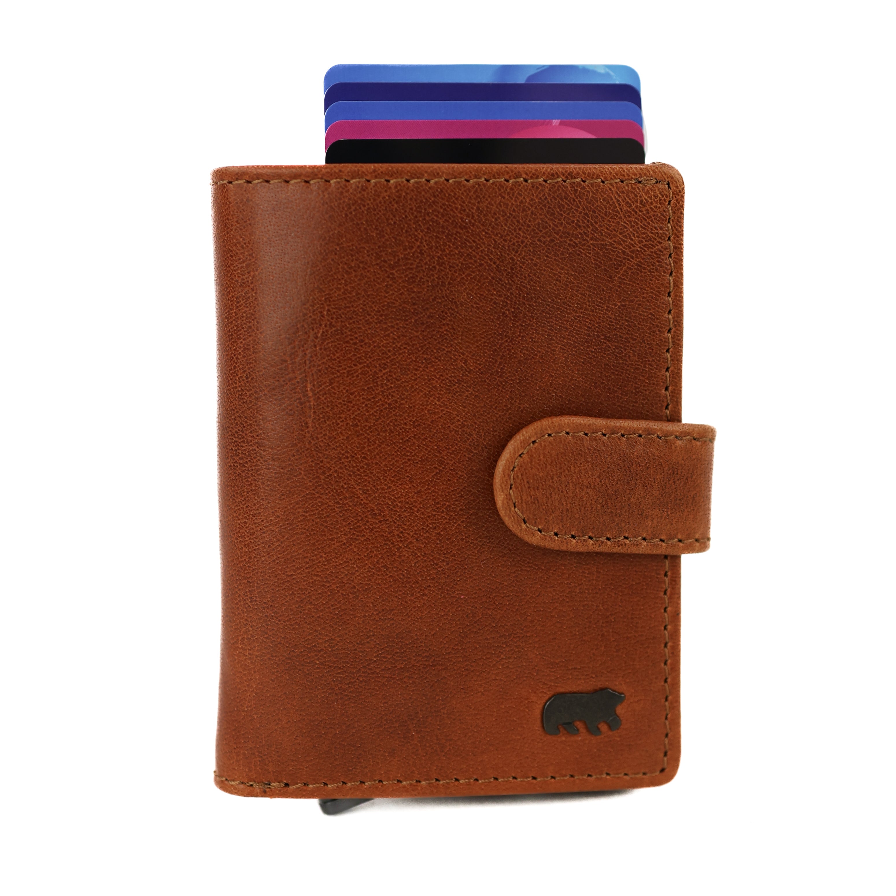 RFID-Kartenhalter „Bobby“ Andorra-Cognac