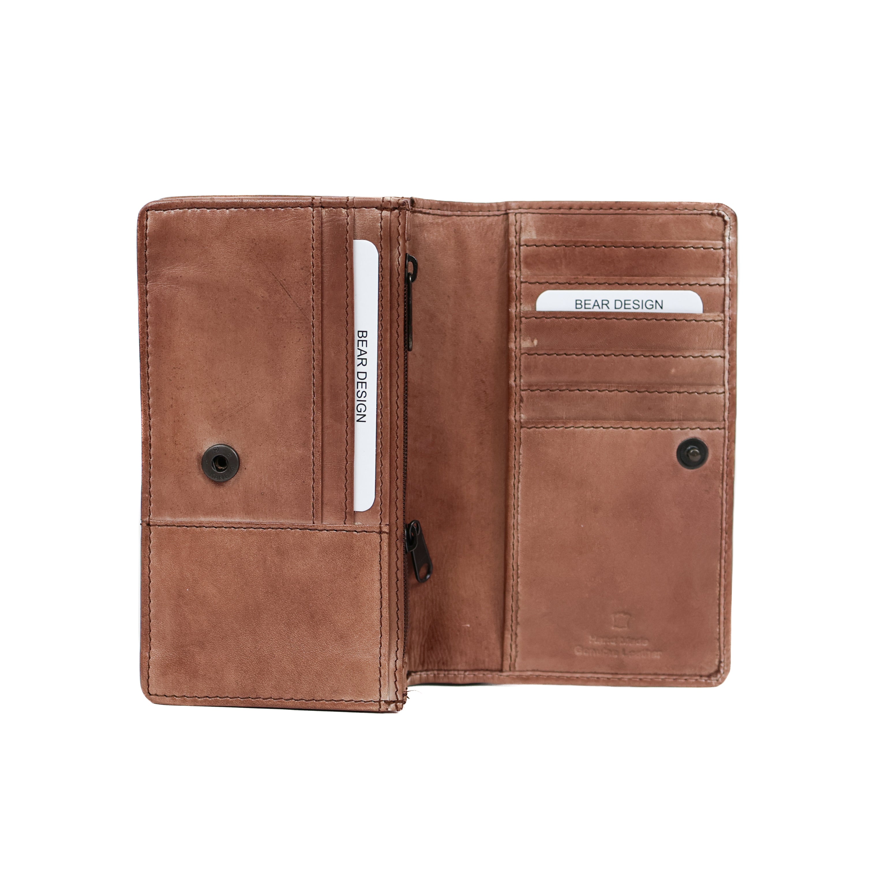 Geldbörse mit Überschlag 'Emma' Pewter