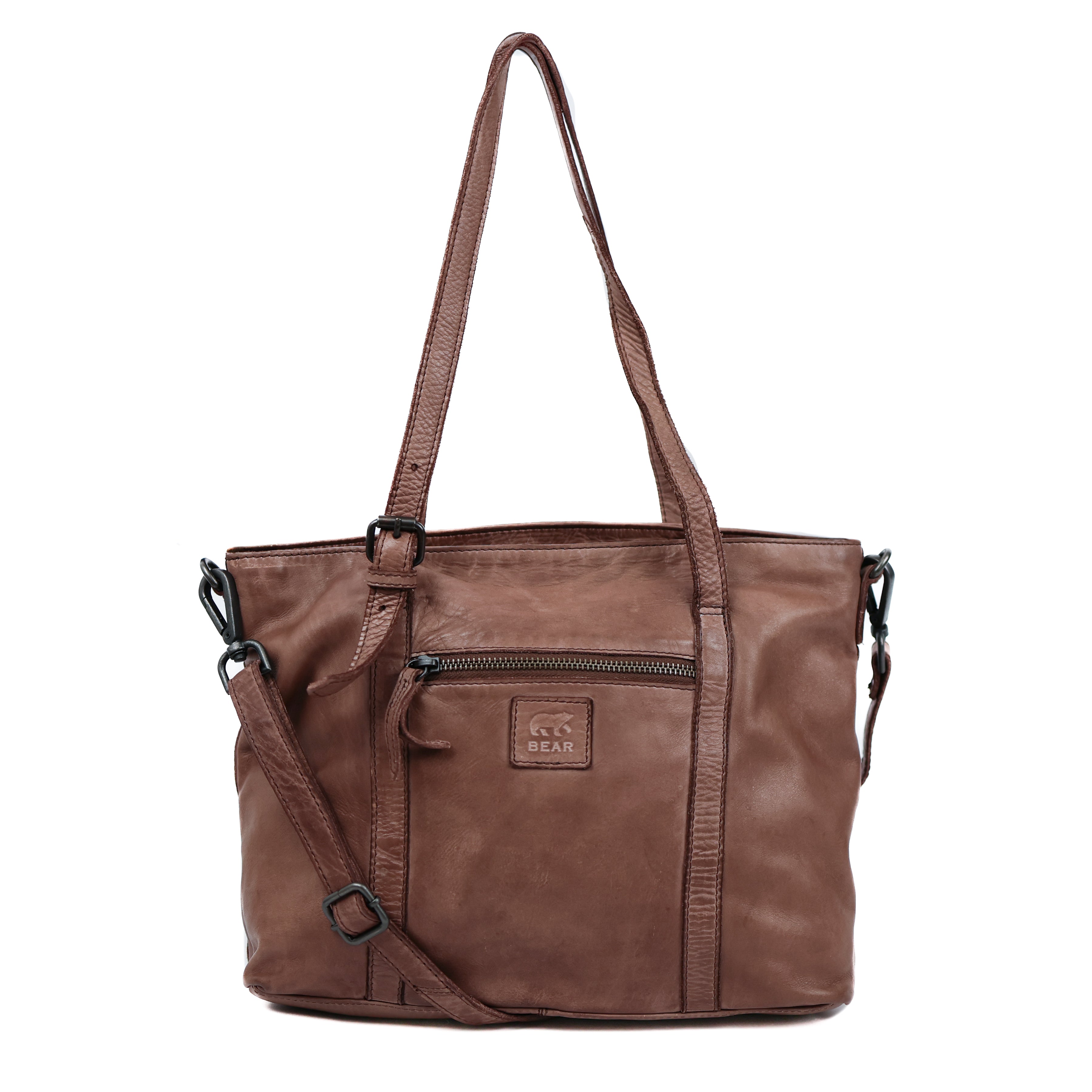 Hand-/Umhängetasche 'Anja' zinn