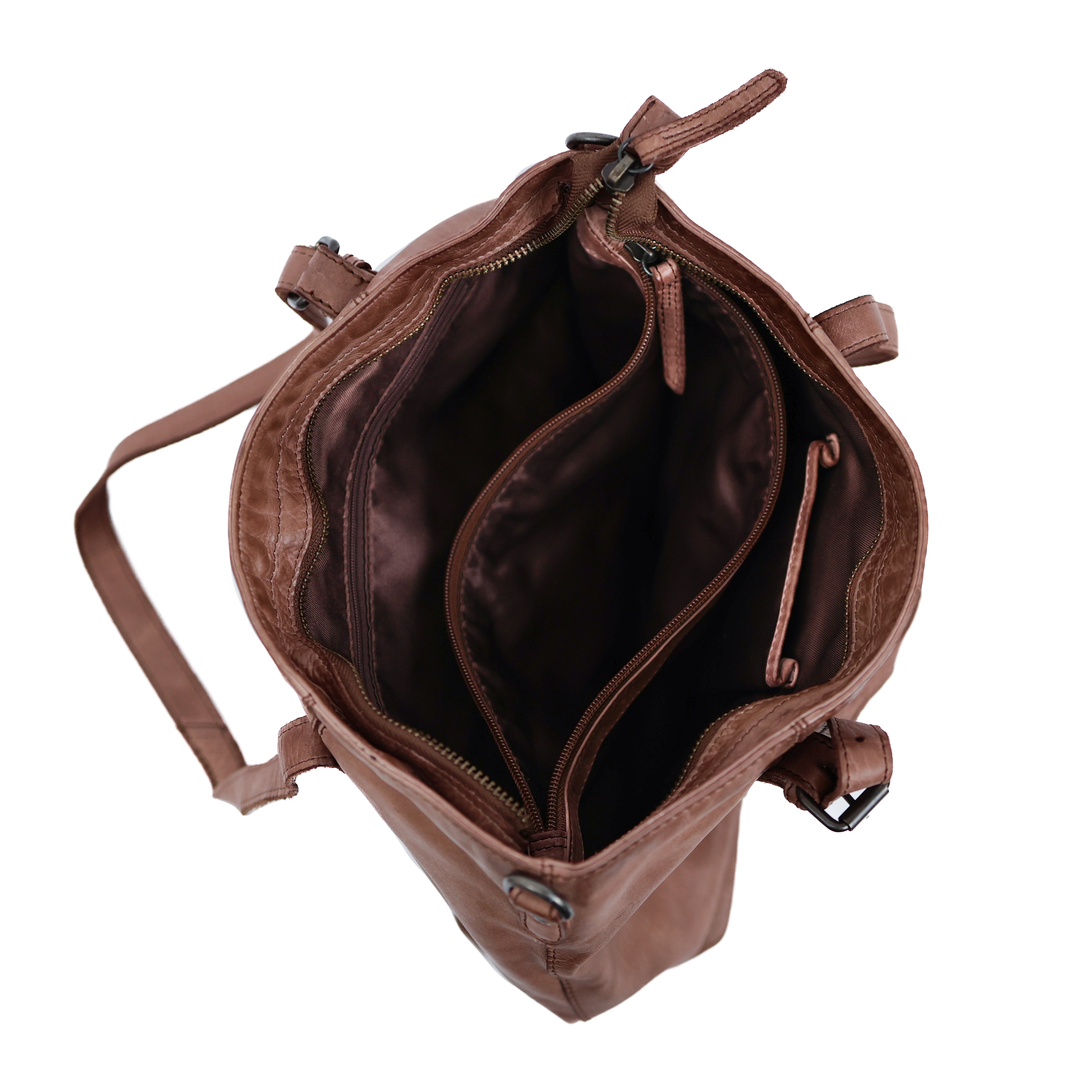 Hand-/Umhängetasche 'Anja' zinn